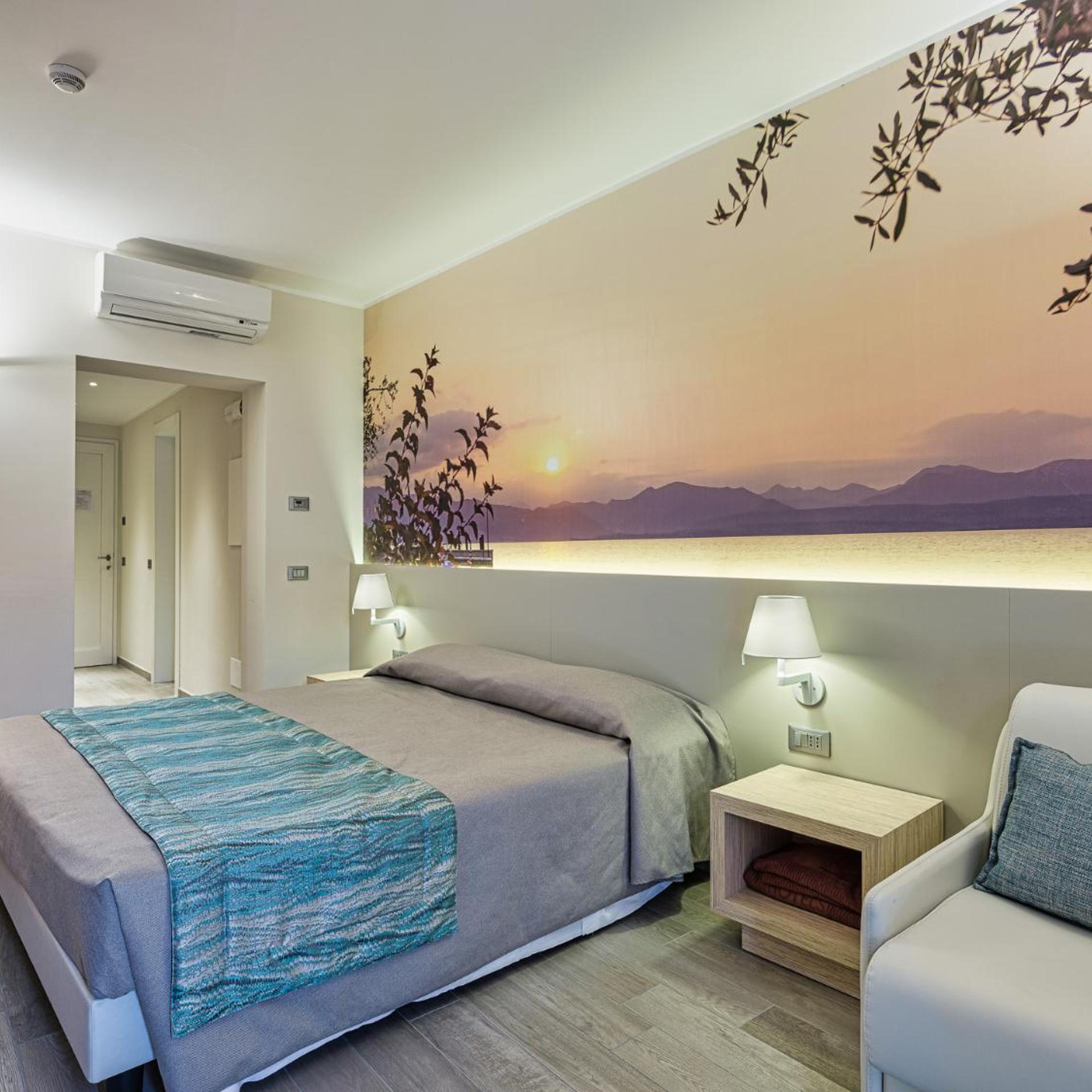 غرفة بانورامية بسرير مزدوج أو سريرين منفصلين، Hotel Cristina 4/10