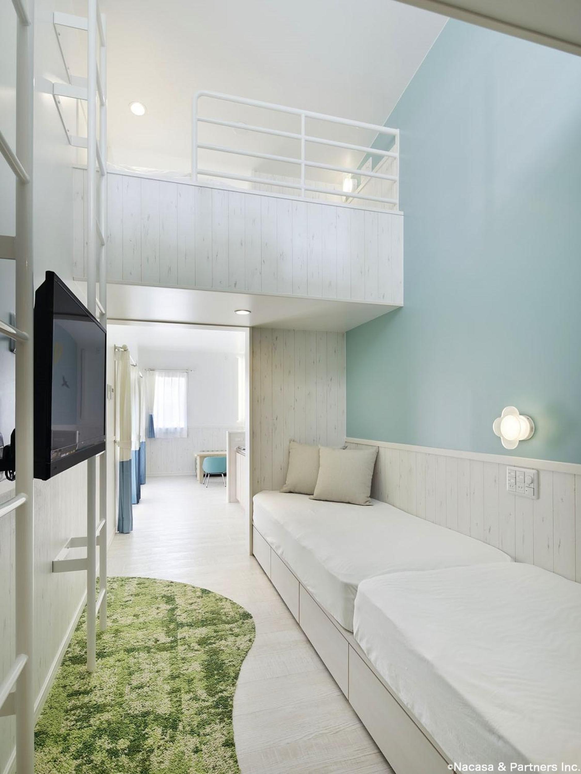 Kids, Lodge, Twin Beds