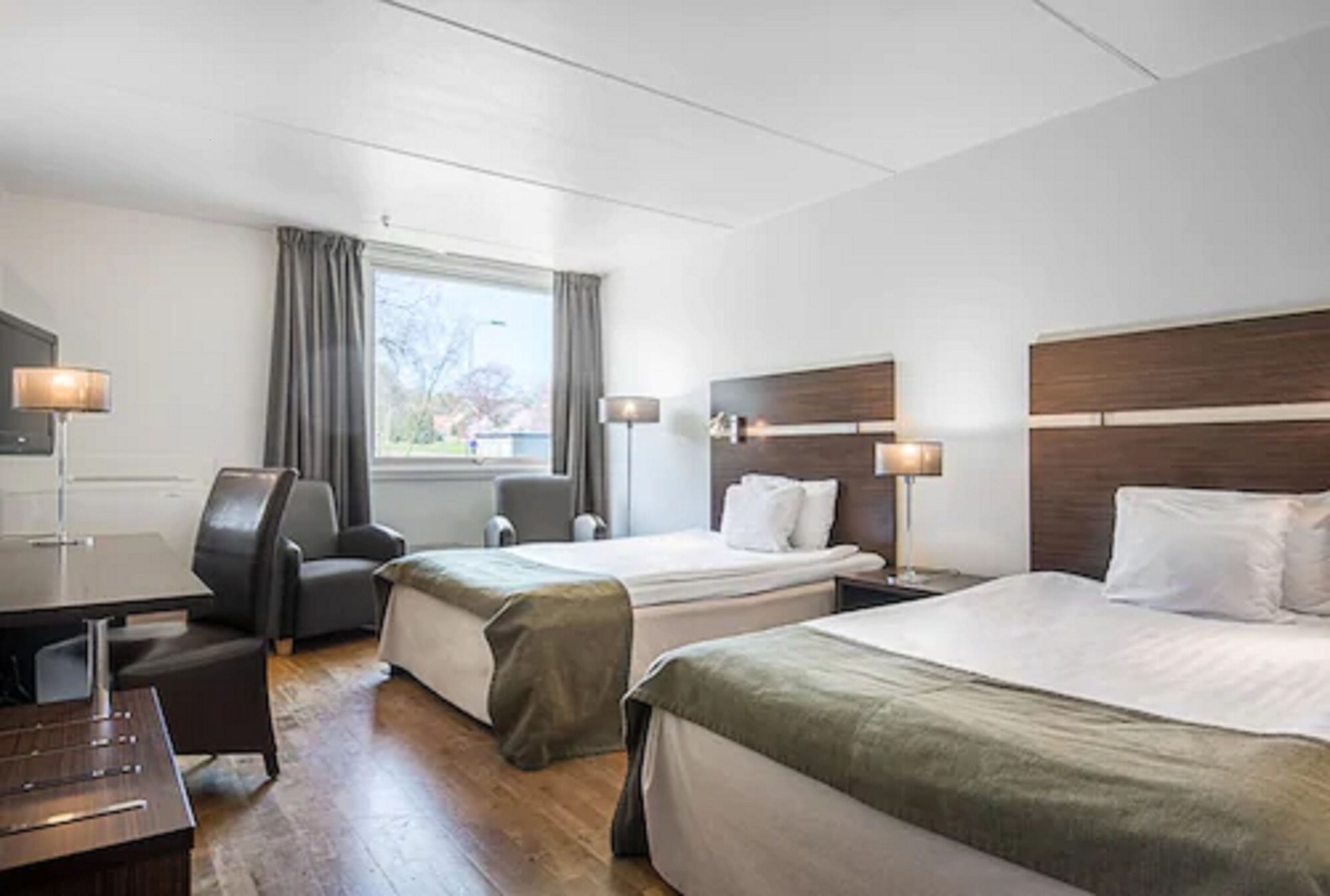 Compact, Twin Beds