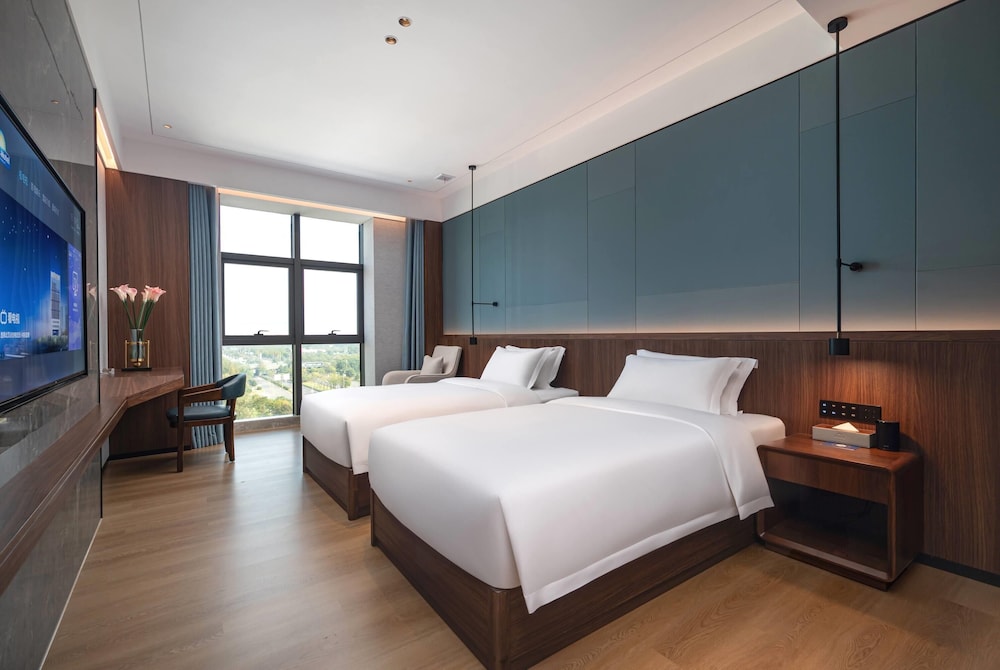 غرفة ديلوكس بسريرين مزدوجين، Days Hotel by Wyndham Changsha East 4/7