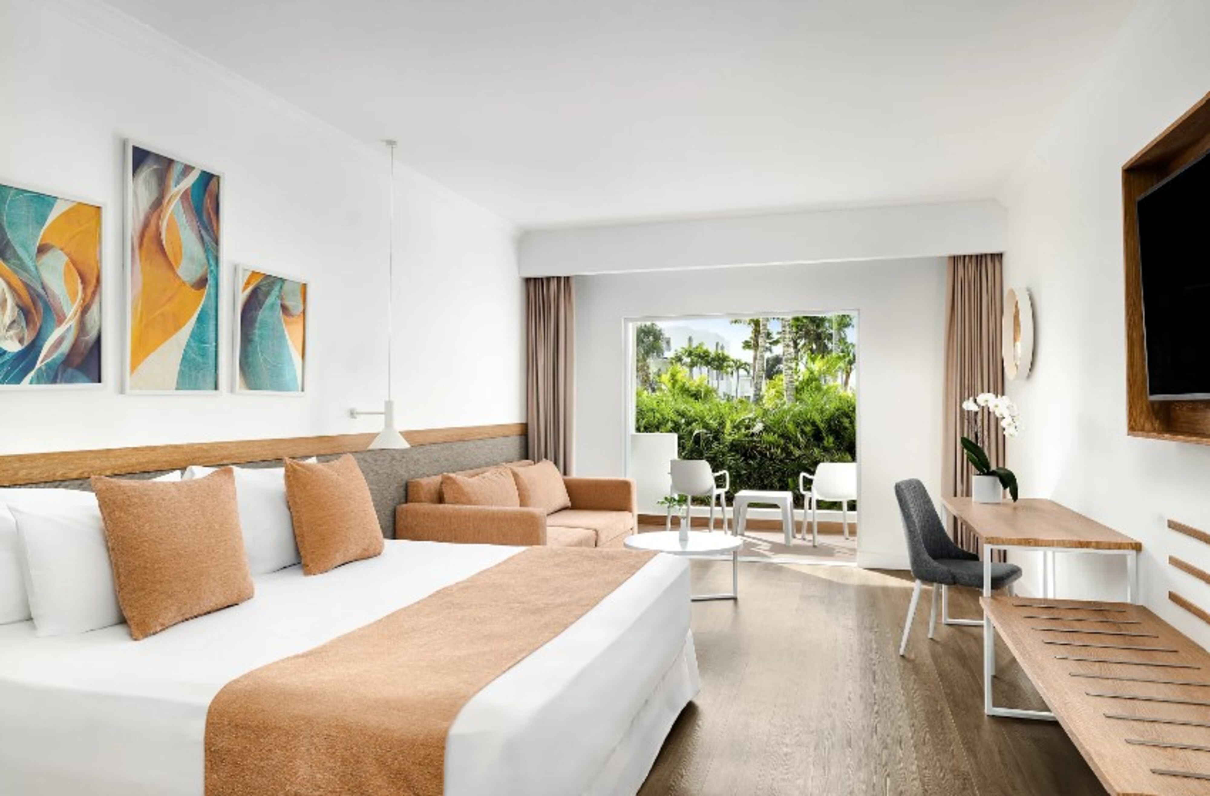 Superior, Deluxe, Double Bed, Tropical View