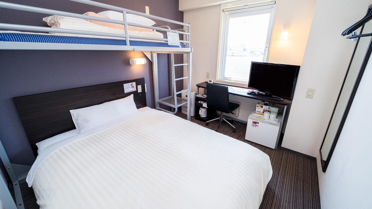 Room, Double or Single Bed, Bunk Bed