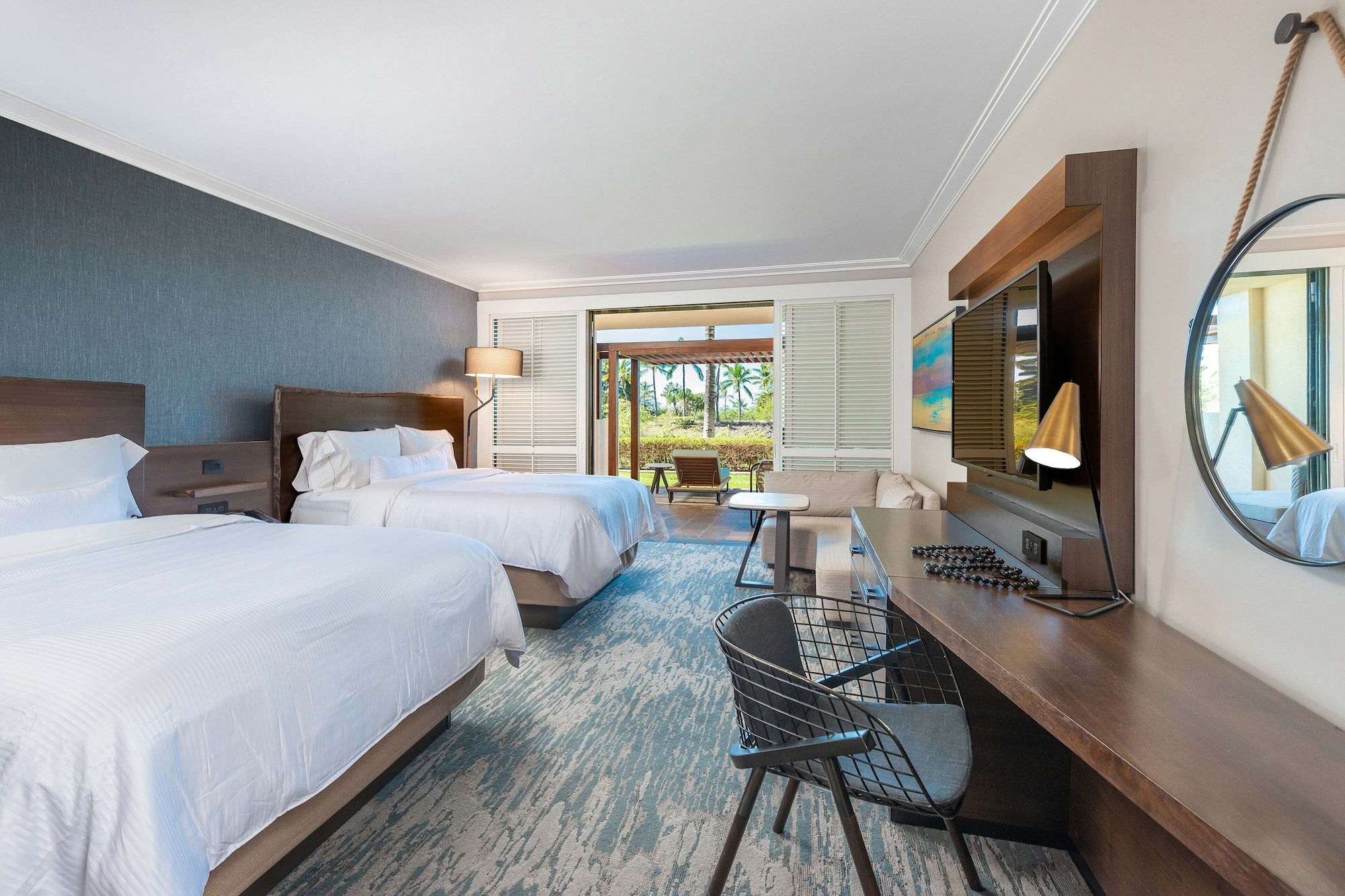 Lanai, 2 Queen Beds, Resort View, Ground Floor