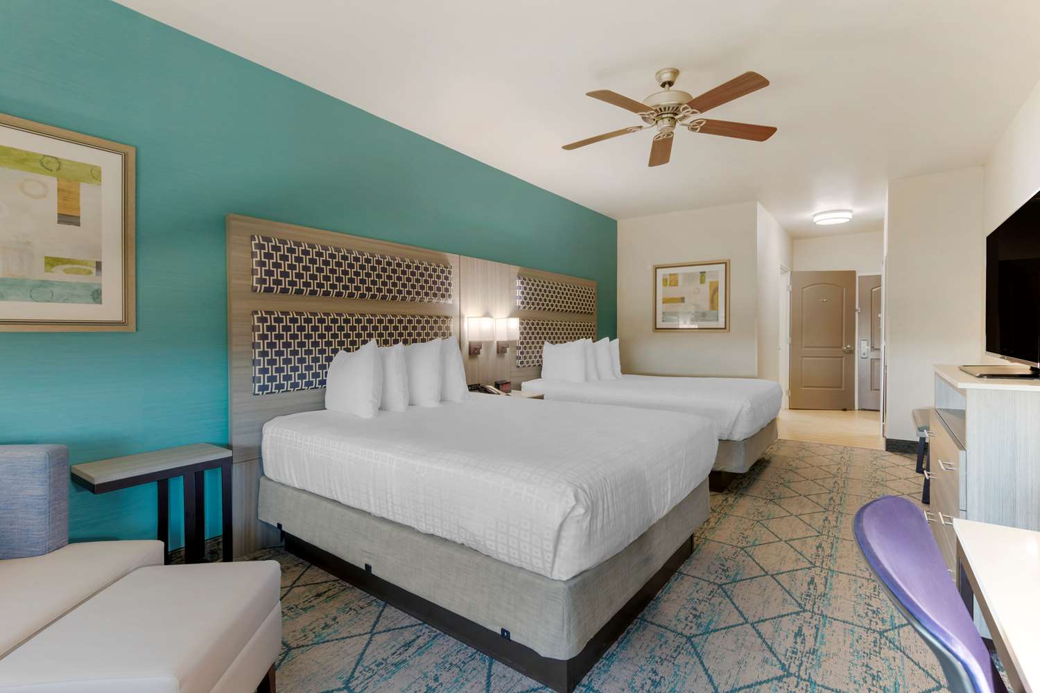 غرفة بسريرين كوين، Best Western Plus Wasco Inn & Suites 4/7