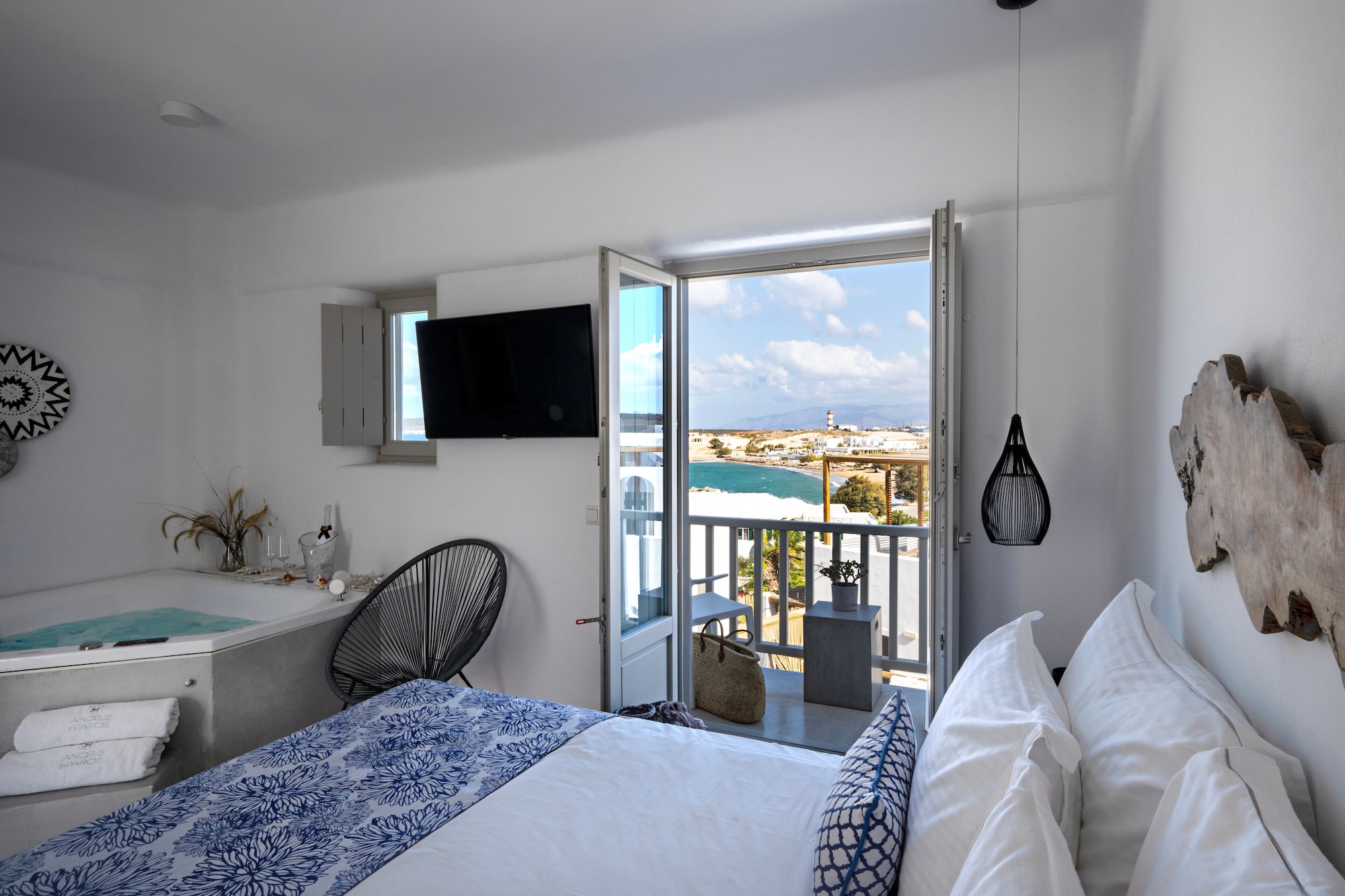 Plus, Executive, Studio, Suite, Double Bed, Sea View