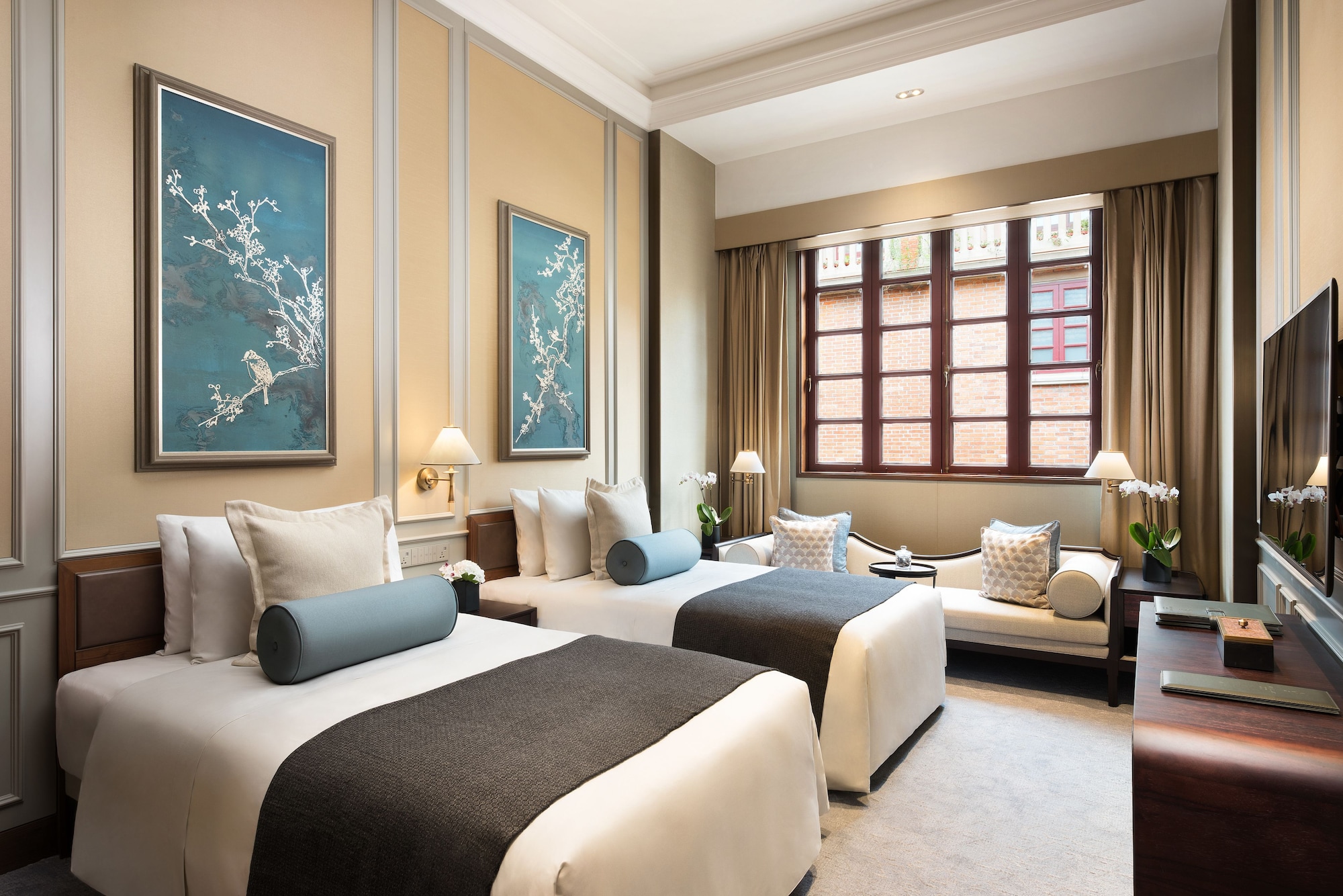 2 Bedrooms, Deluxe, Villa, 1 King and 1 Single Beds