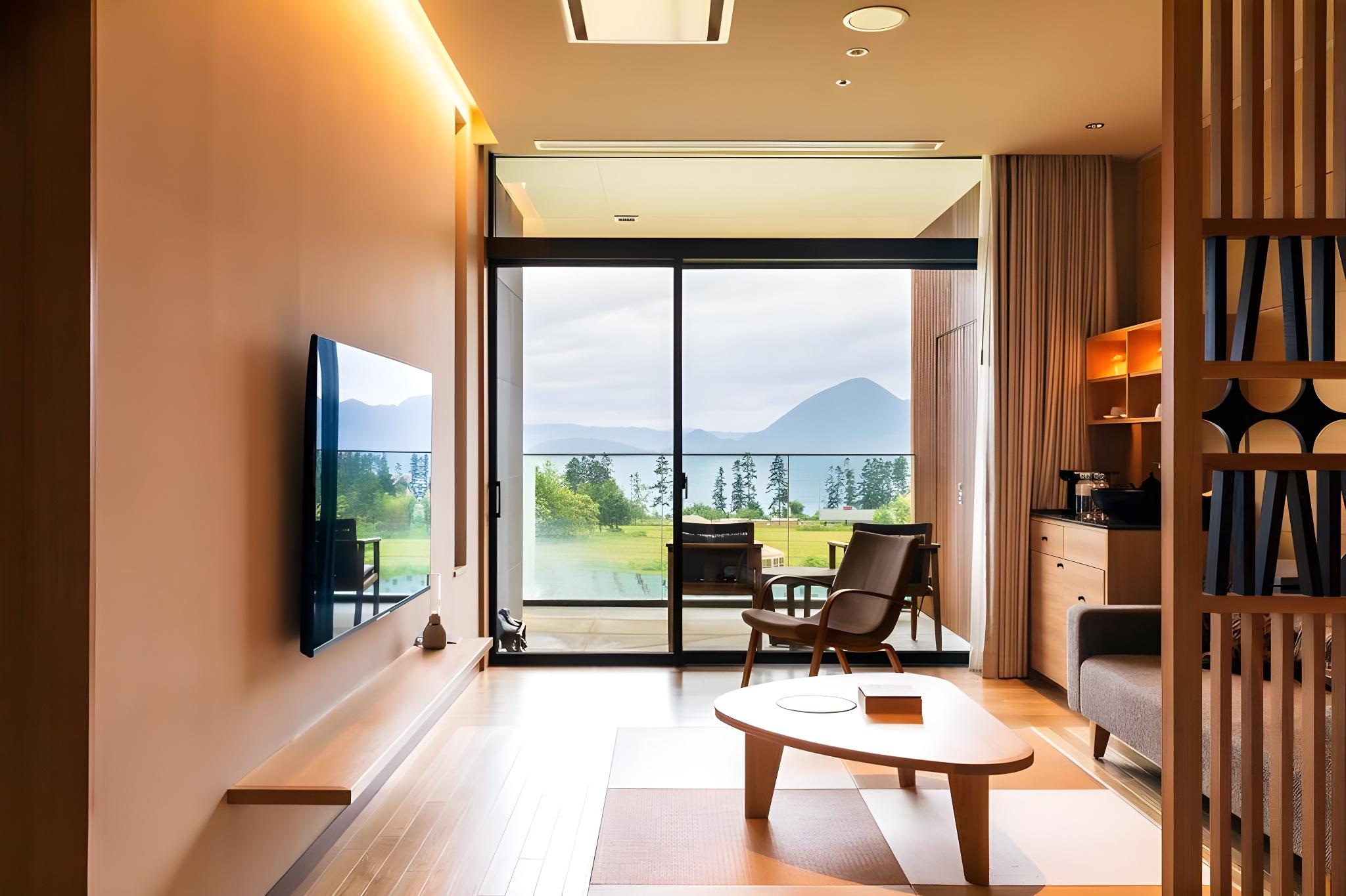 Lake View, Outdoor Bath, East Wing