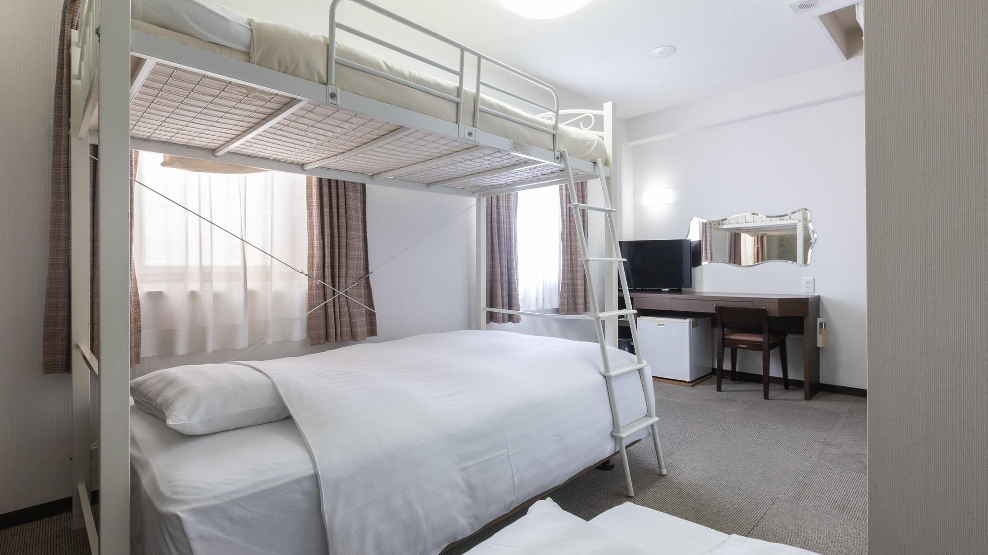 Room, Triple, Twin Beds, Loft Bed