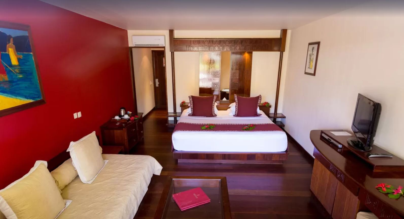Room, Double Bed, Garden View