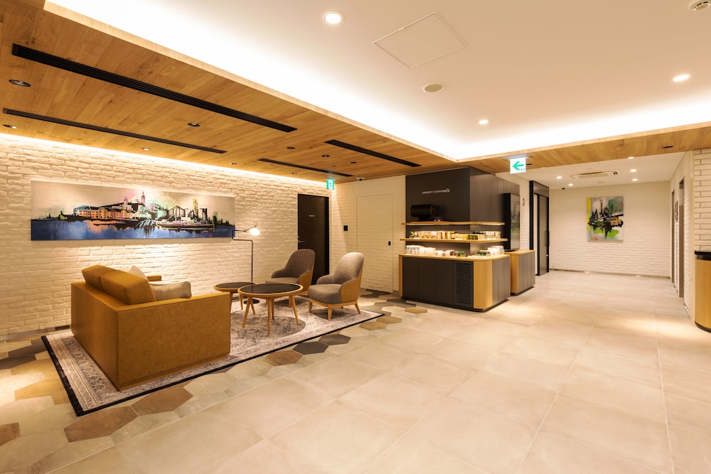 Lobby at JR-East Hotel Mets Yokohama, YOKOHAMA
