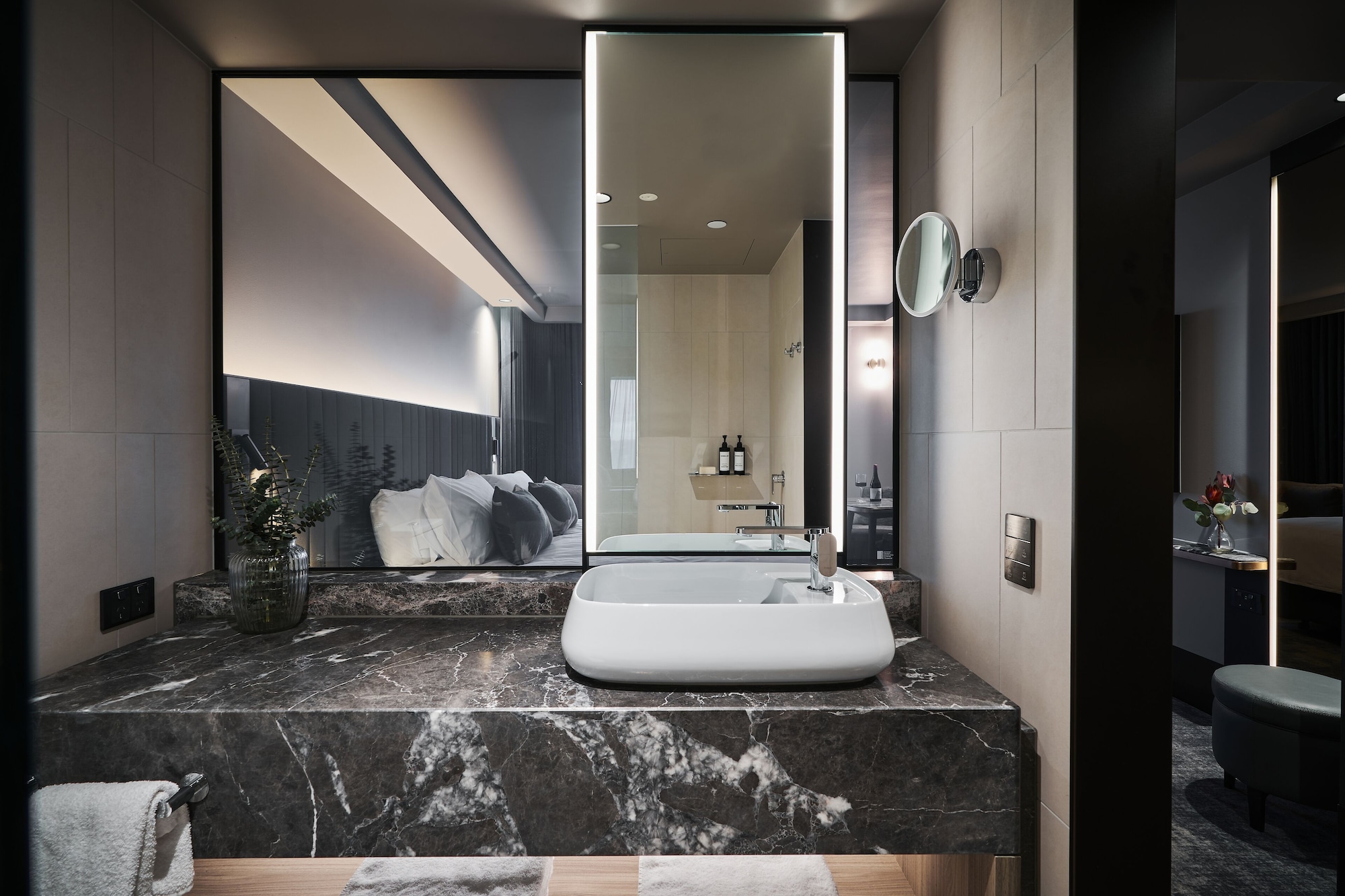 غرفة ديلوكس تنفيذية بسرير كينج مع دخول صالة النادي في طابق مرتفع، Pullman East Melbourne 8/10