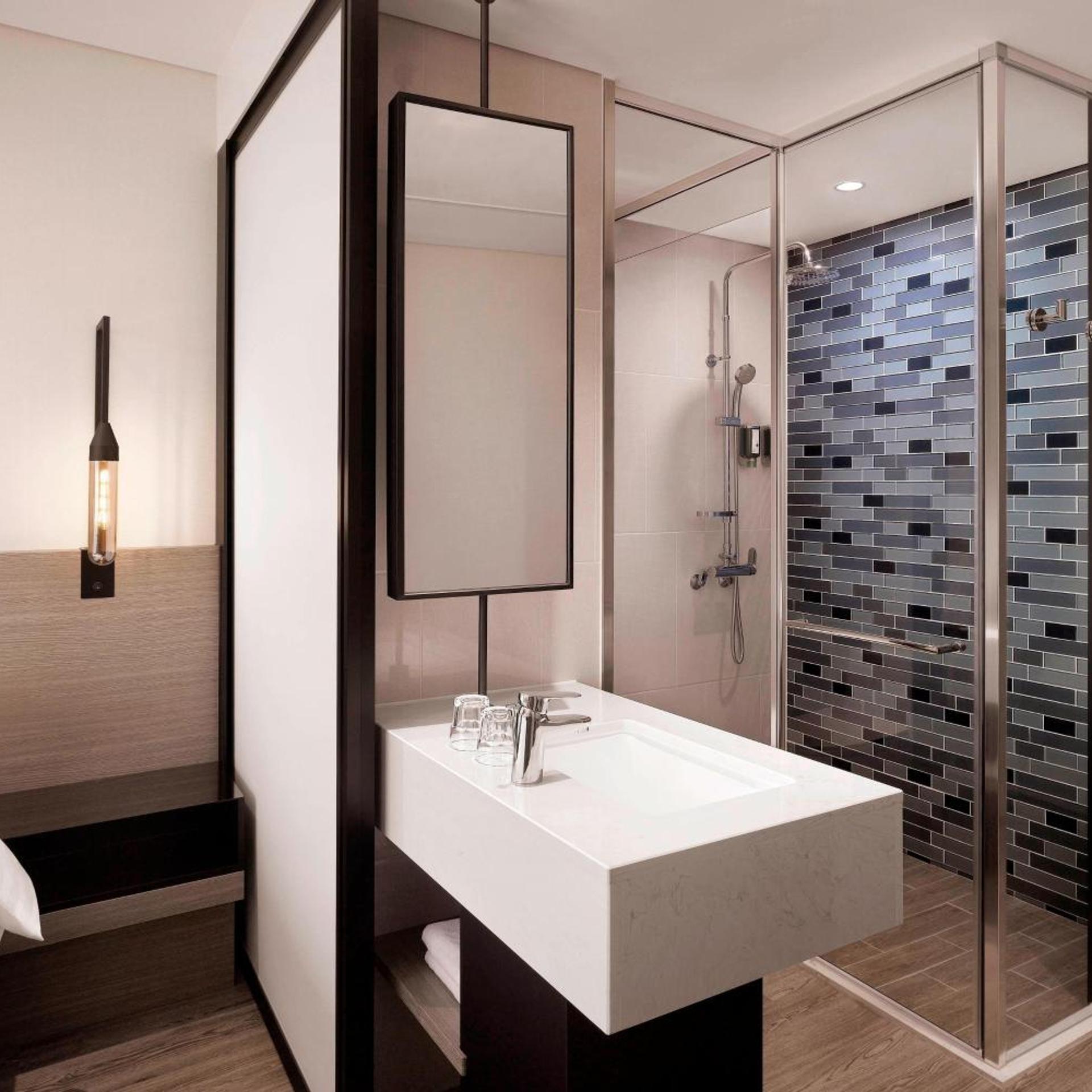 غرفة بريميير بسرير كينج بإطلالة على المدينة في طابق مرتفع، Fairfield By Marriott Busan 4/8