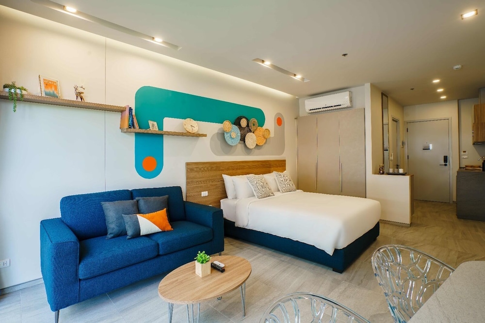 Cool, Studio, Queen Bed، HOMA Phuket Town 3/4