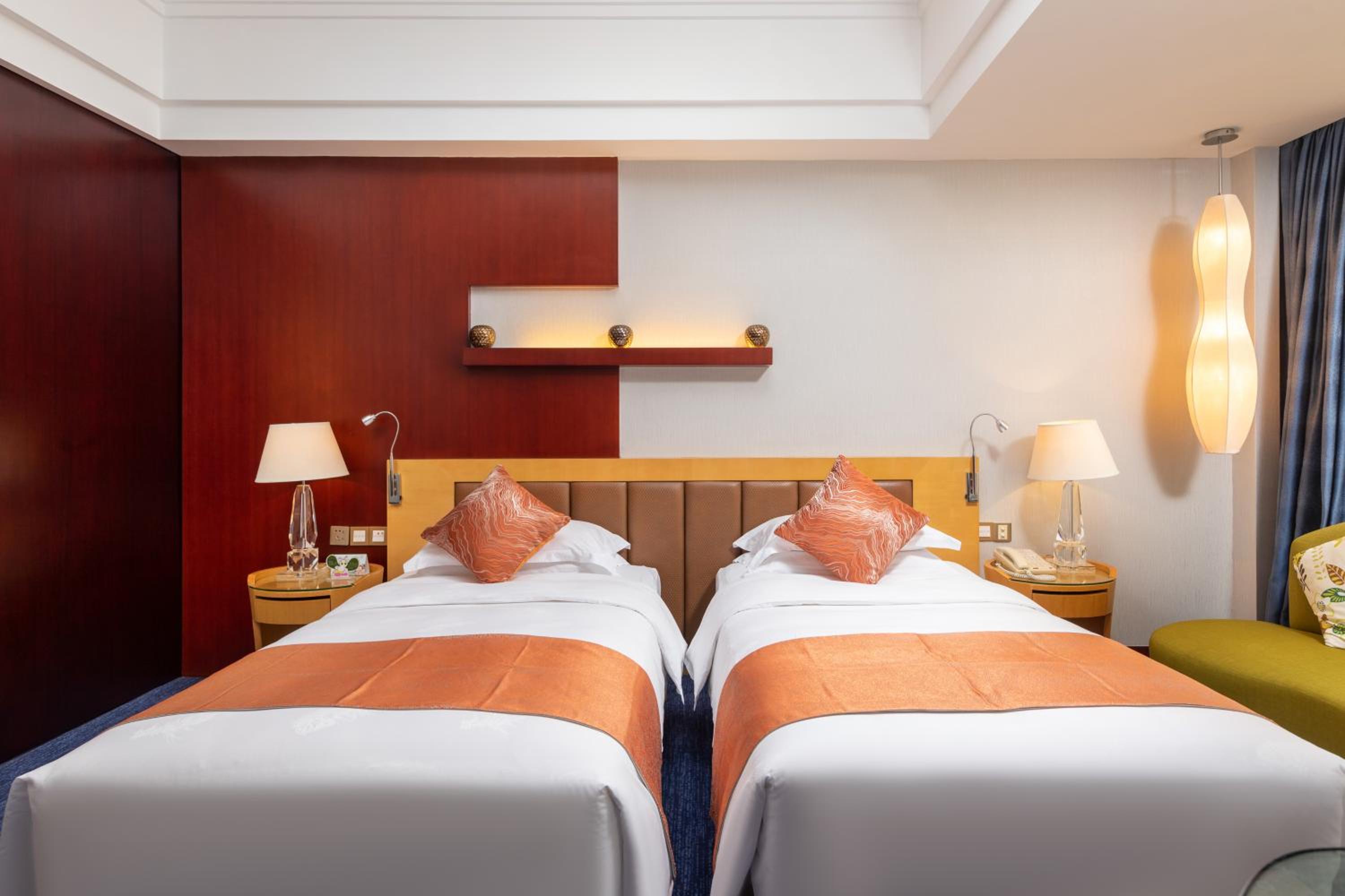 Macau, Deluxe, Twin Beds, Ocean View