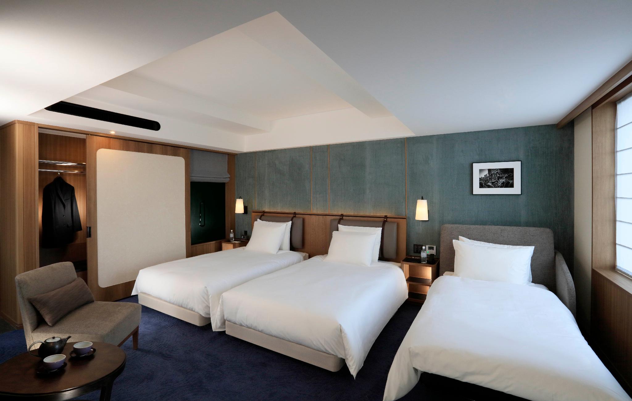 Semi Room, Deluxe, 2 Semi Double Beds, Sofa, Corner