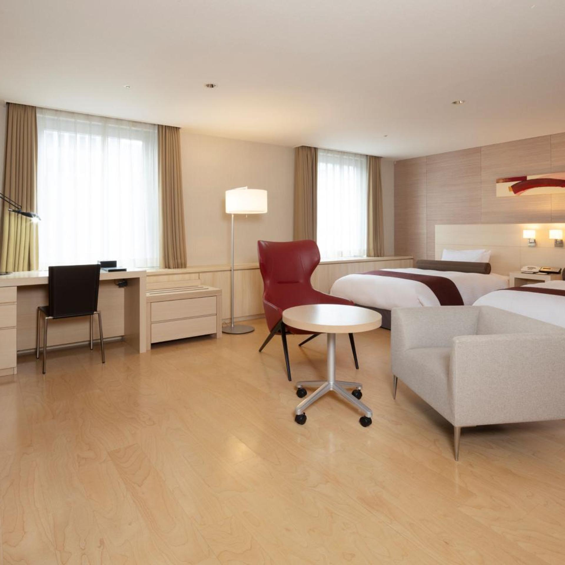 غرفة غراند ديلوكس بسريرين منفصلين، Sapporo Grand Hotel 7/10