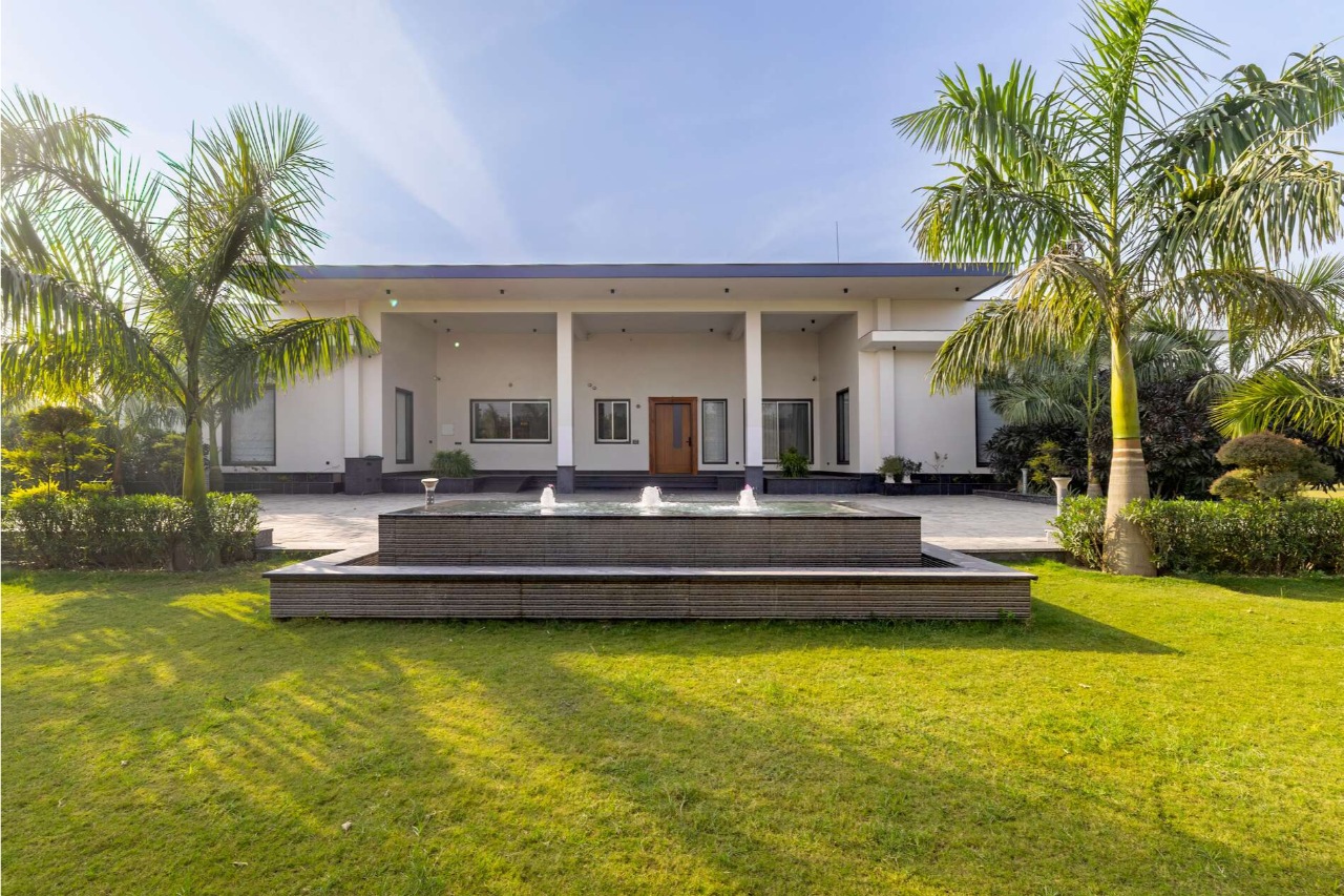 ELIVAAS Levante Farms 5 BHK Villa With Private Pool, Bar, Garden and Gazebo 15/21