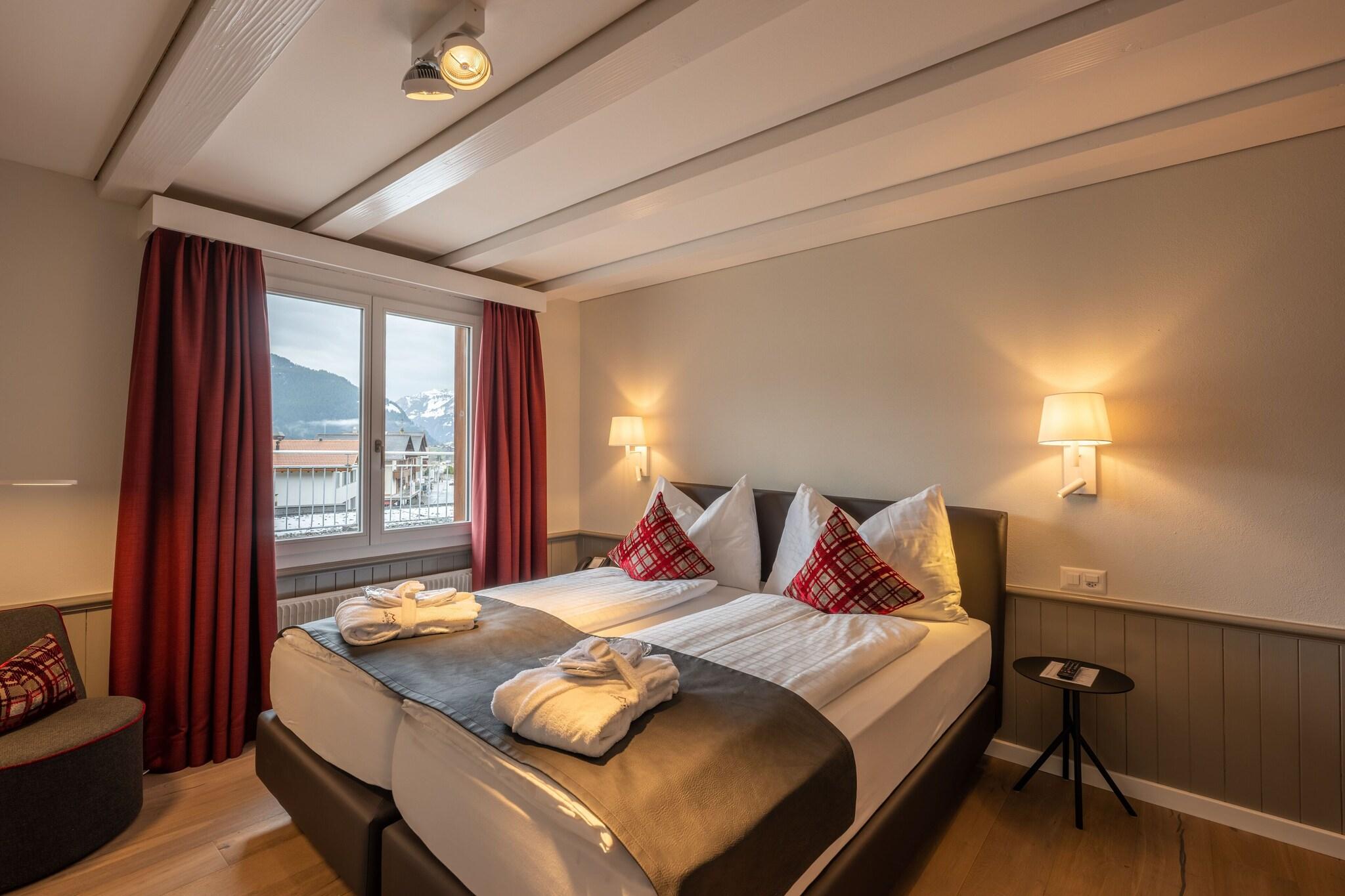 غرفة سوبيريور بسرير مزدوج بإطلالة على الجبل