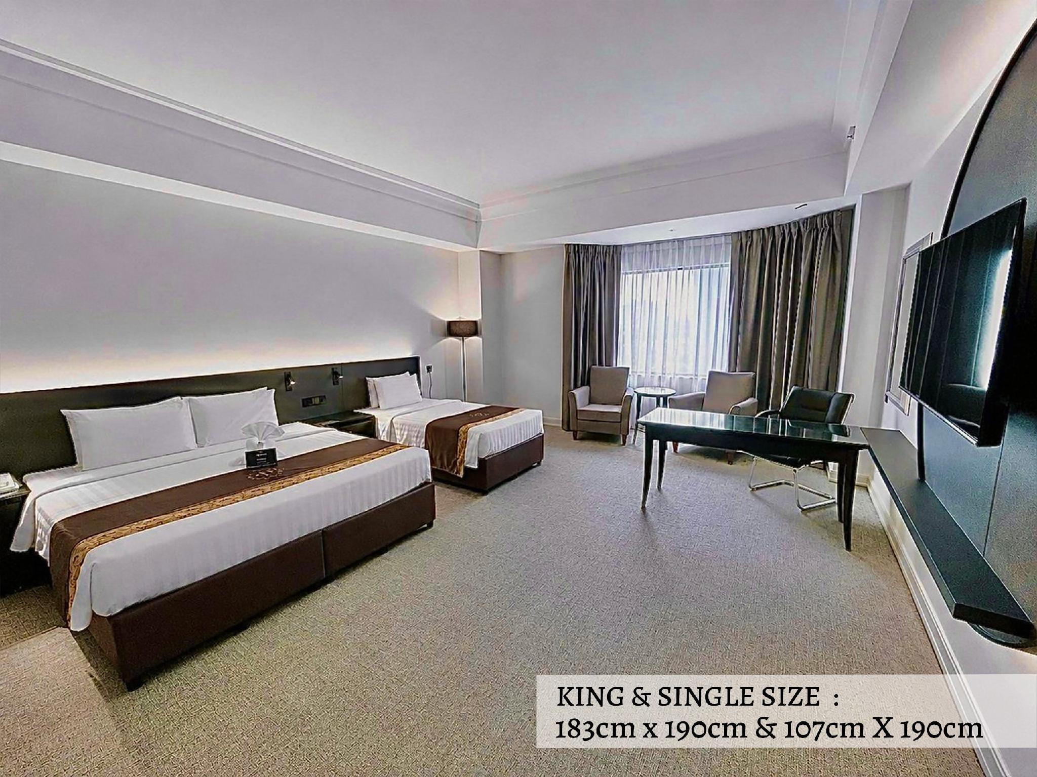 Prime, Pearl, Studio, 1 King and 1 Single Beds
