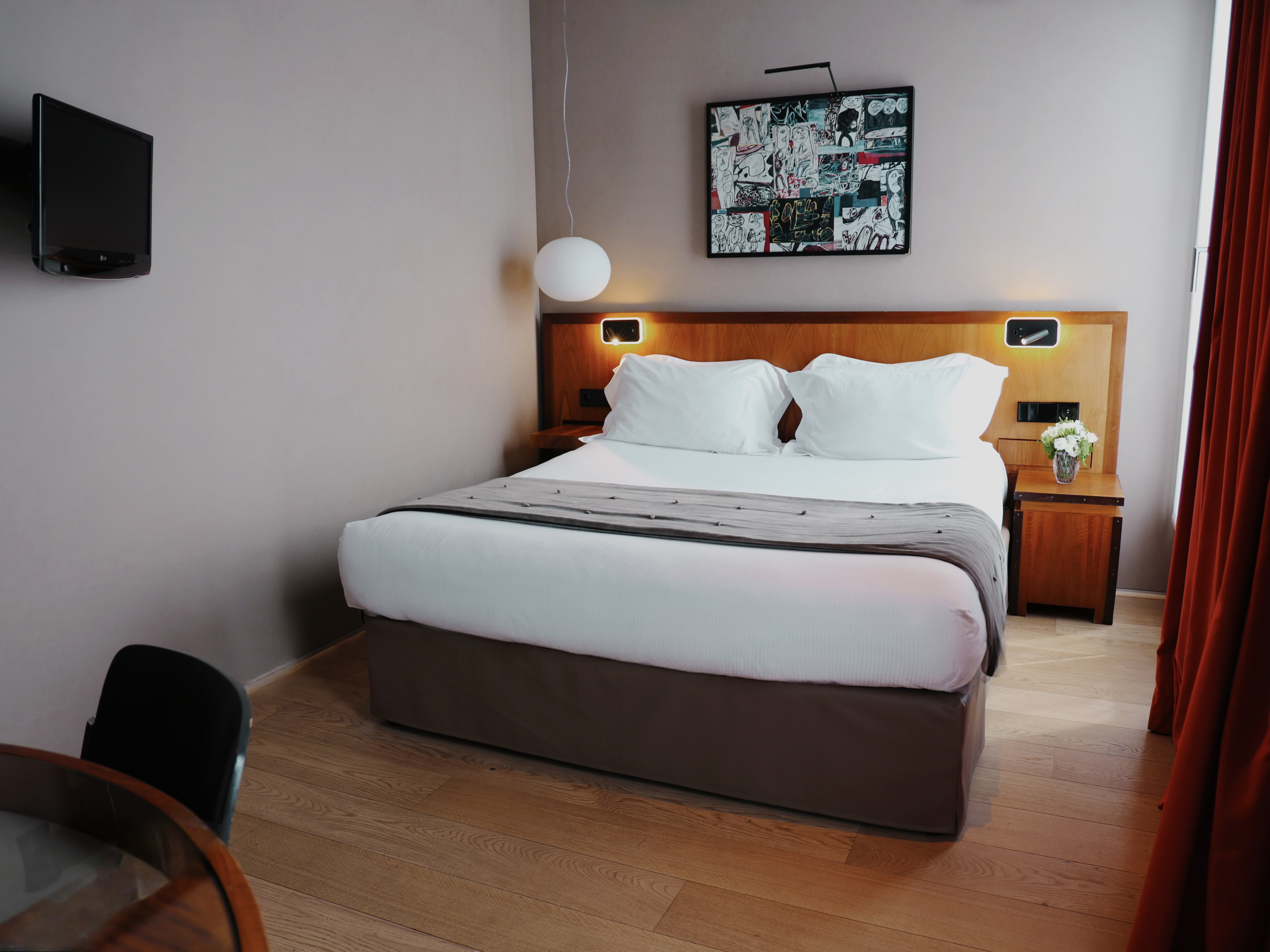 غرفة قياسية بسرير مزدوج، Hotel Chateaudun Opera 2/9