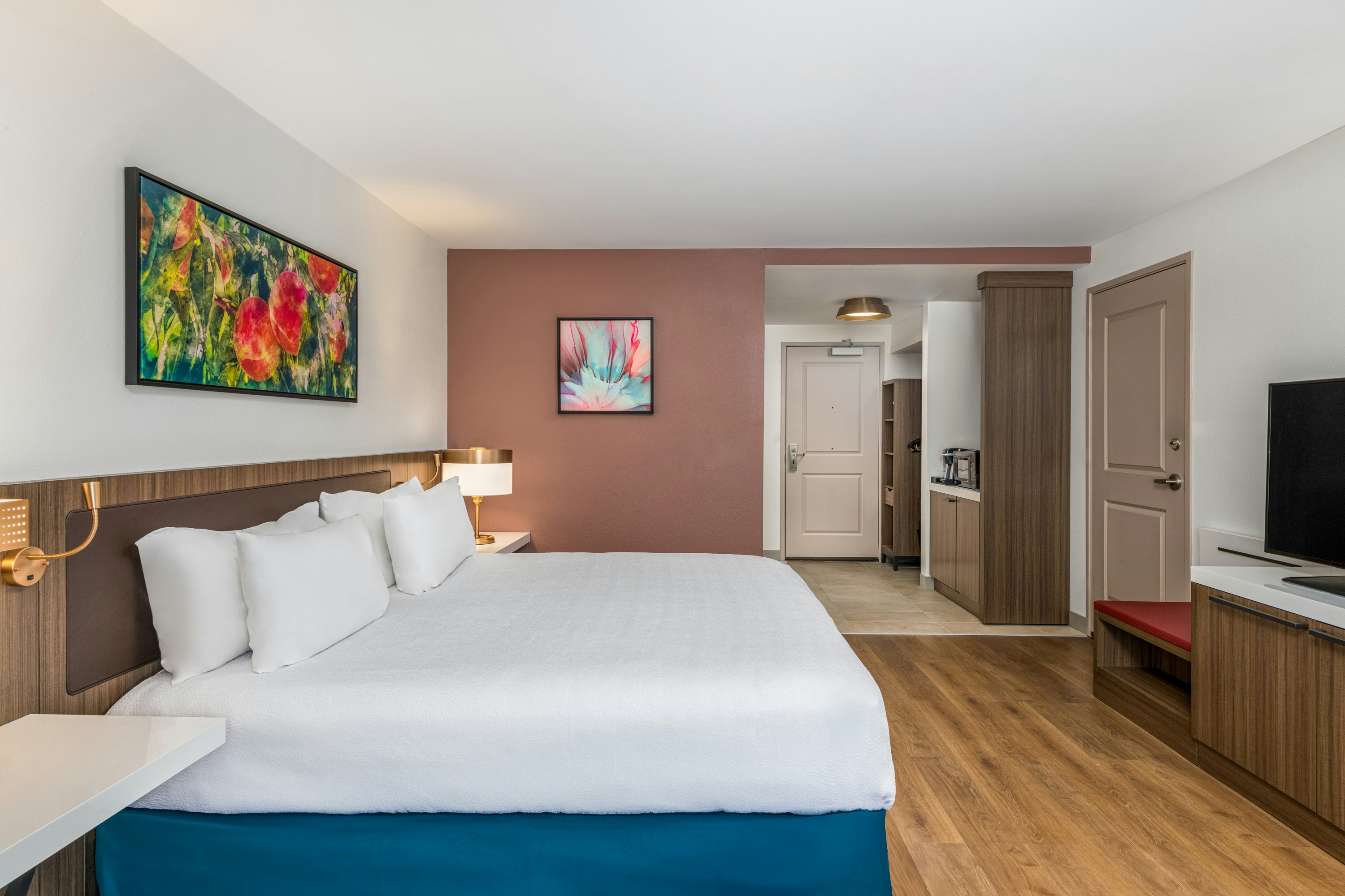 Room, King Bed, Peloton, Accessible