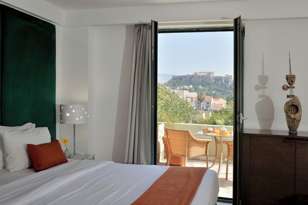Executive, Suite, King Bed, Acropolis View, Sofa