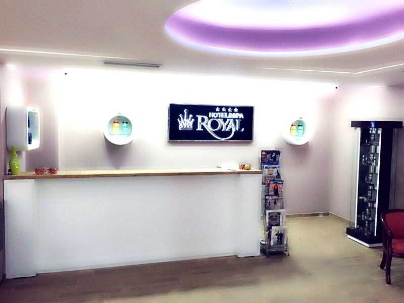 Lobby at Royal Hotel and Spa, PRISTINA