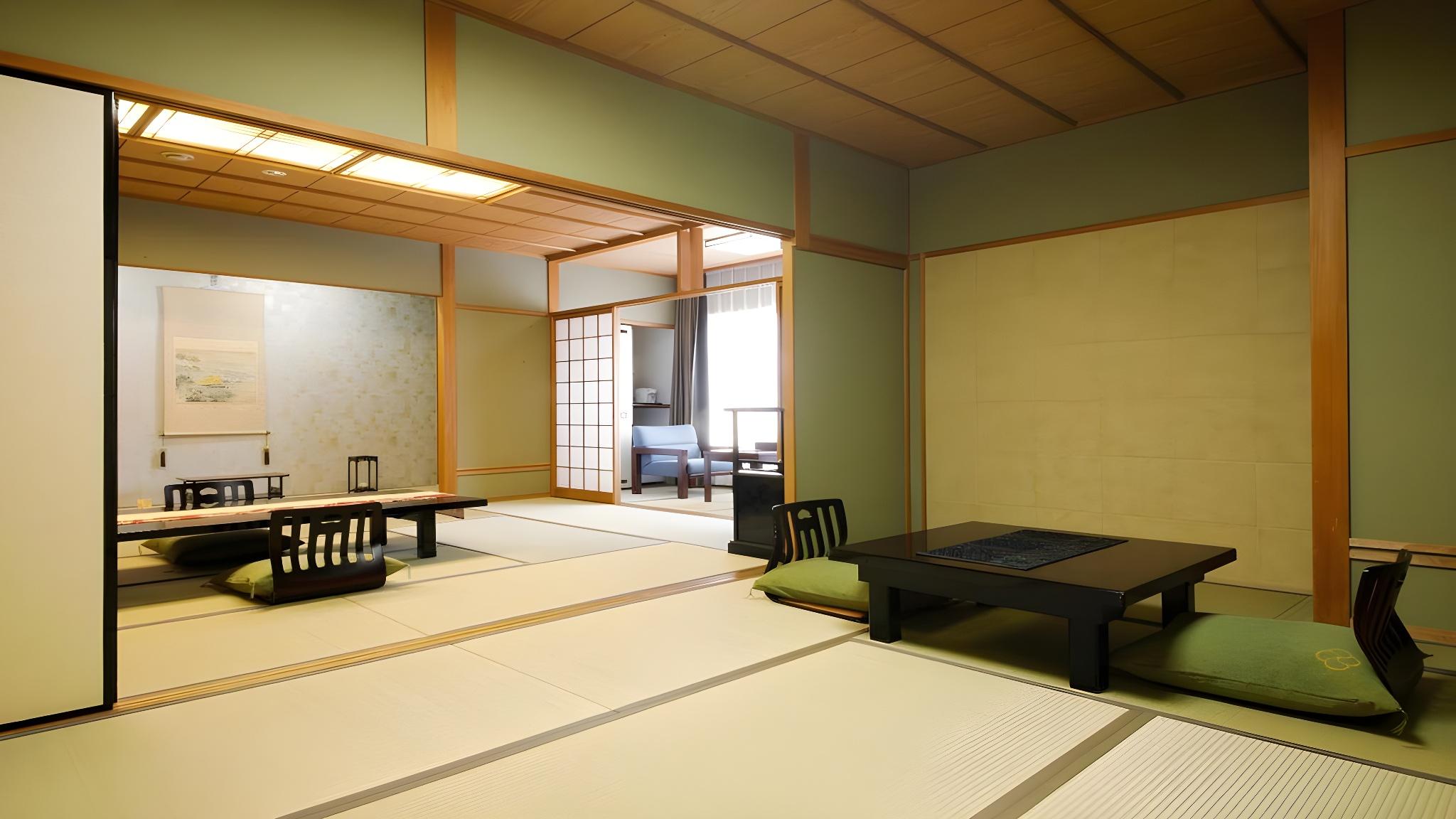 Japanese, Gold, Water, Suite, Outdoor Bath