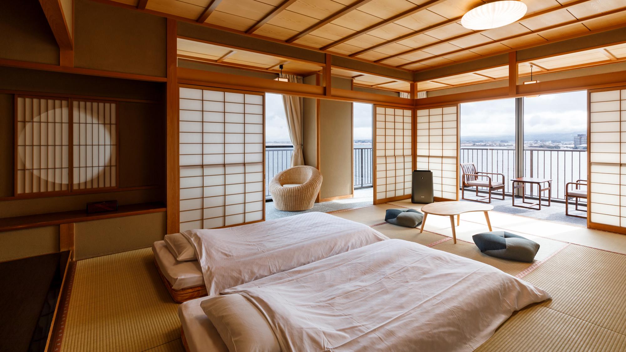 Japanese, Superior, Lake View, Night View, Corner