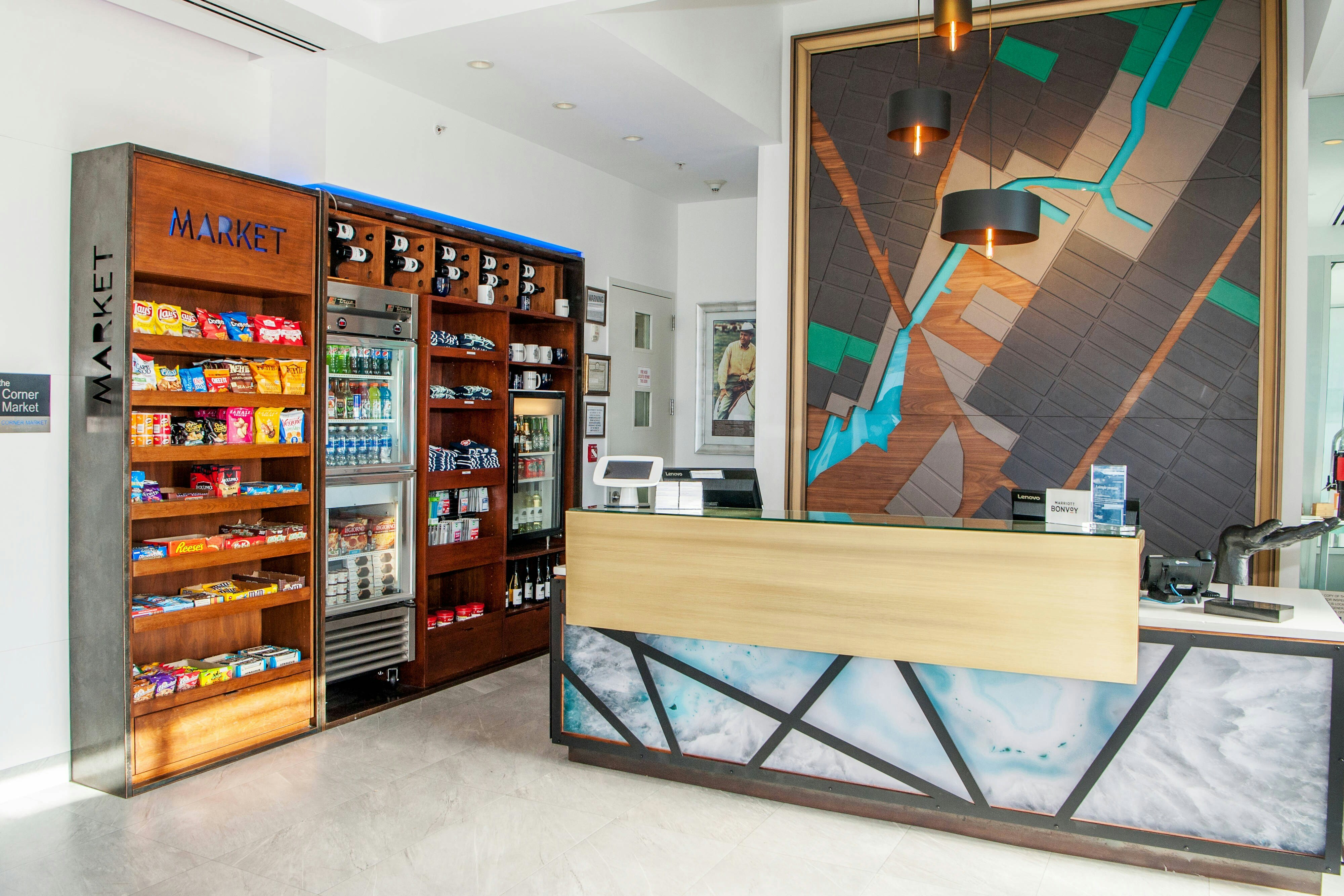 Lobby at Fairfield Inn Suites By Marriott New York Brooklyn, NEW YORK - NY