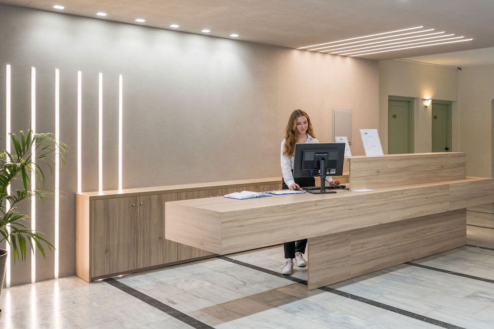 Lobby at Summer Beach Hotel, Apokoronas