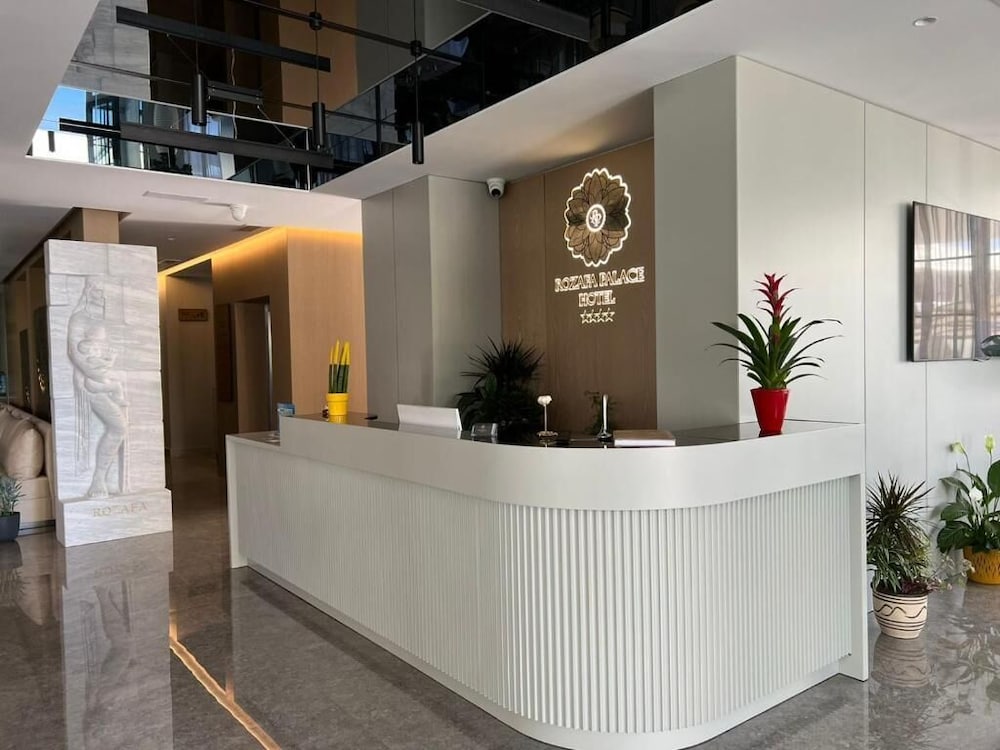 Lobby at Rozafa Palace Hotel, SARANDE