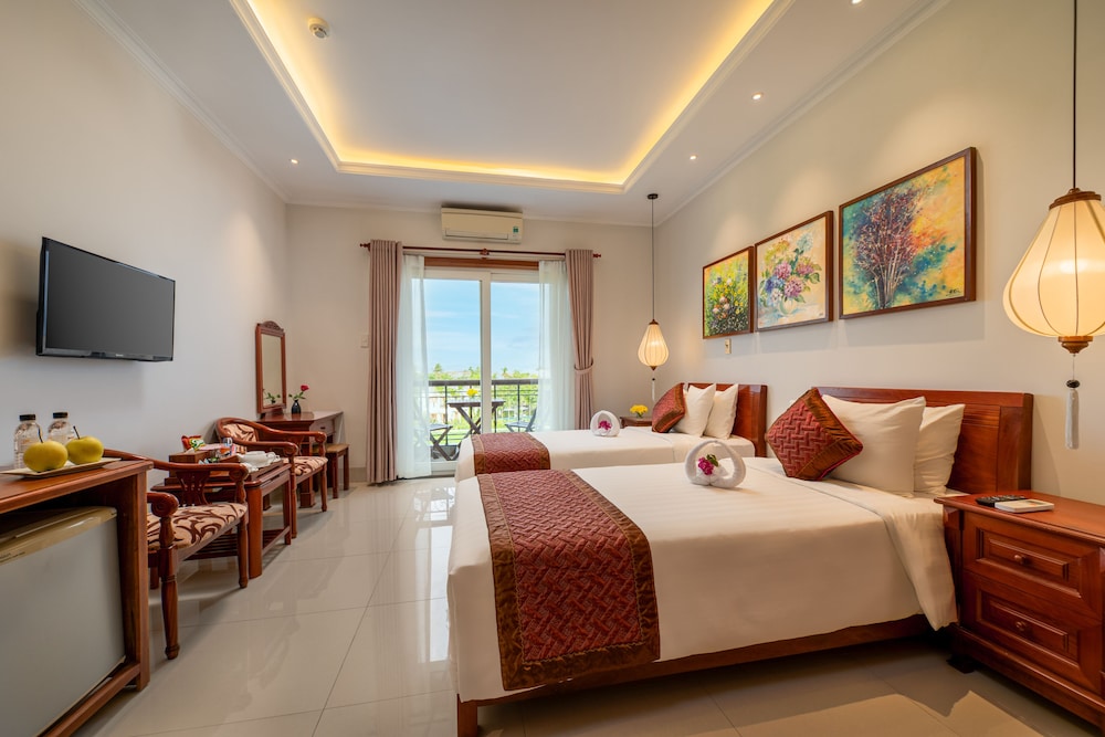 Deluxe, Queen Bed, Rice Paddy View، Iris Villa Hoi an 2/5