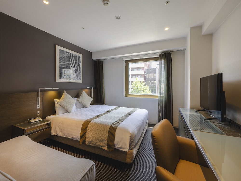 غرفة بريميوم بسرير كوين، KOKO HOTEL Shinjuku Yotsuya 4/9