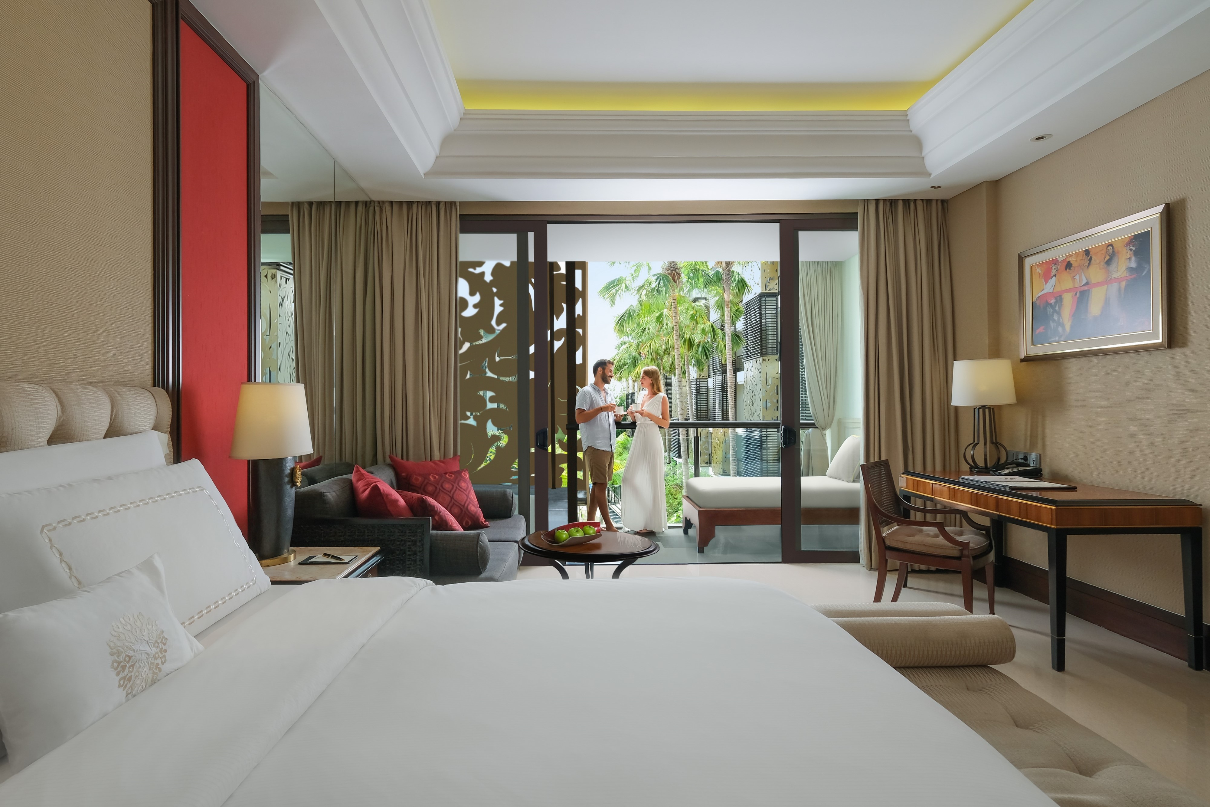 غرفة بريميير بسرير كينج بغرفة نوم واحدة، THE TRANS RESORT BALI 2/4