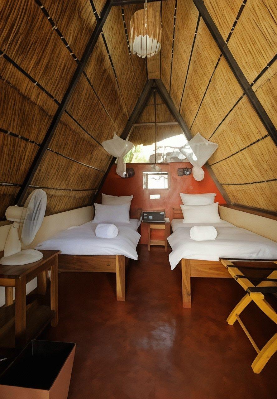 Room, Triple, 1 Single and 1 Bunk Bed, Shared Bathroom