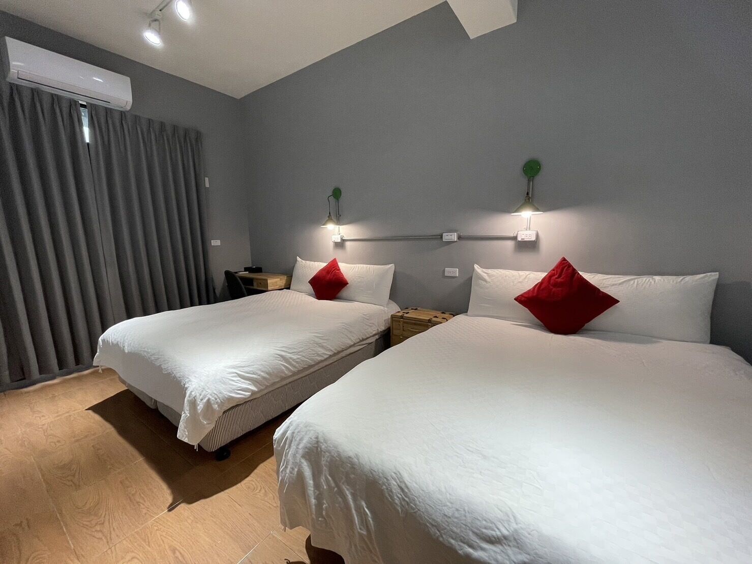 Family, 2 Double Beds, Balcony