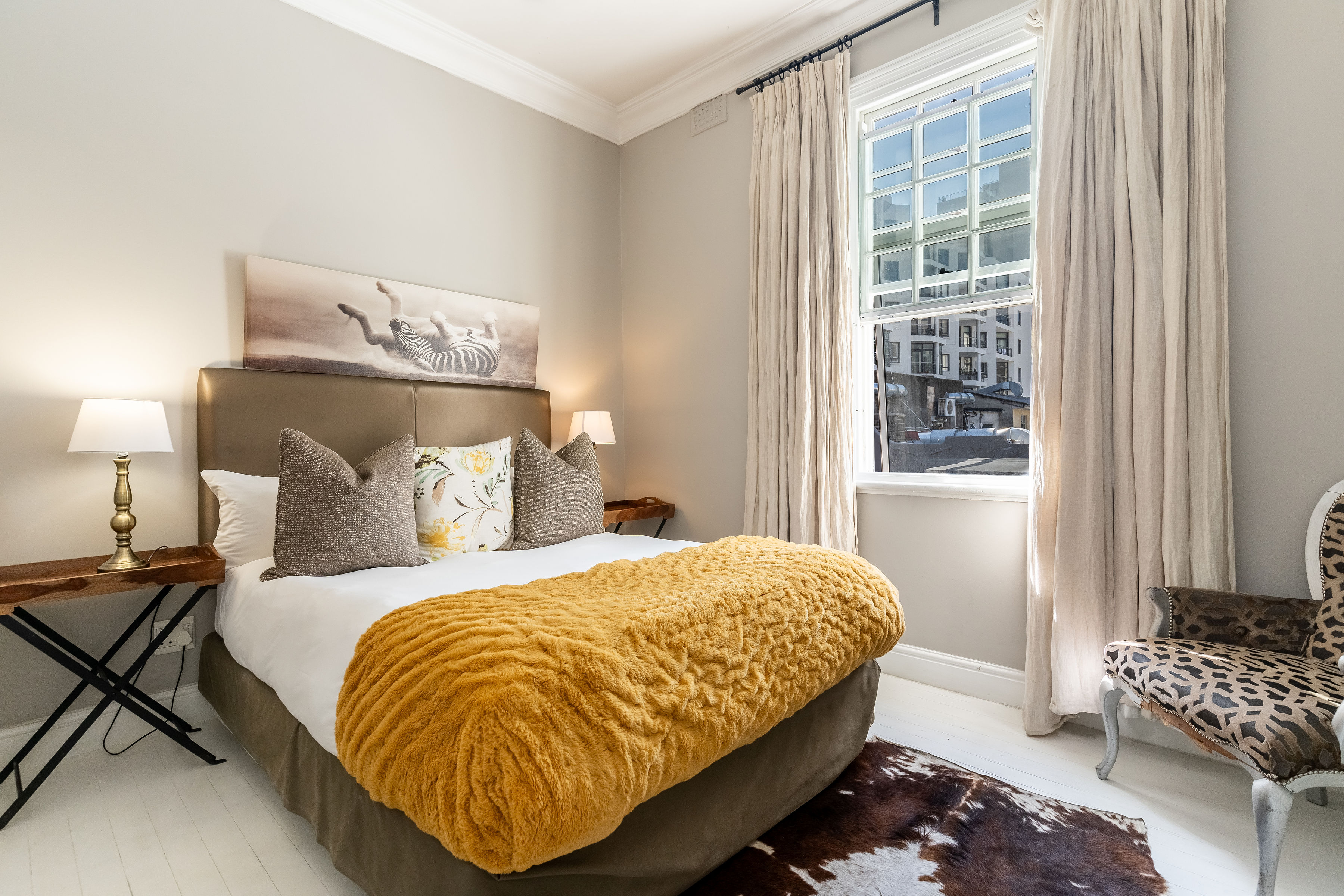 غرفة قياسية بسرير مزدوج، Long Street Boutique Hotel 3/7