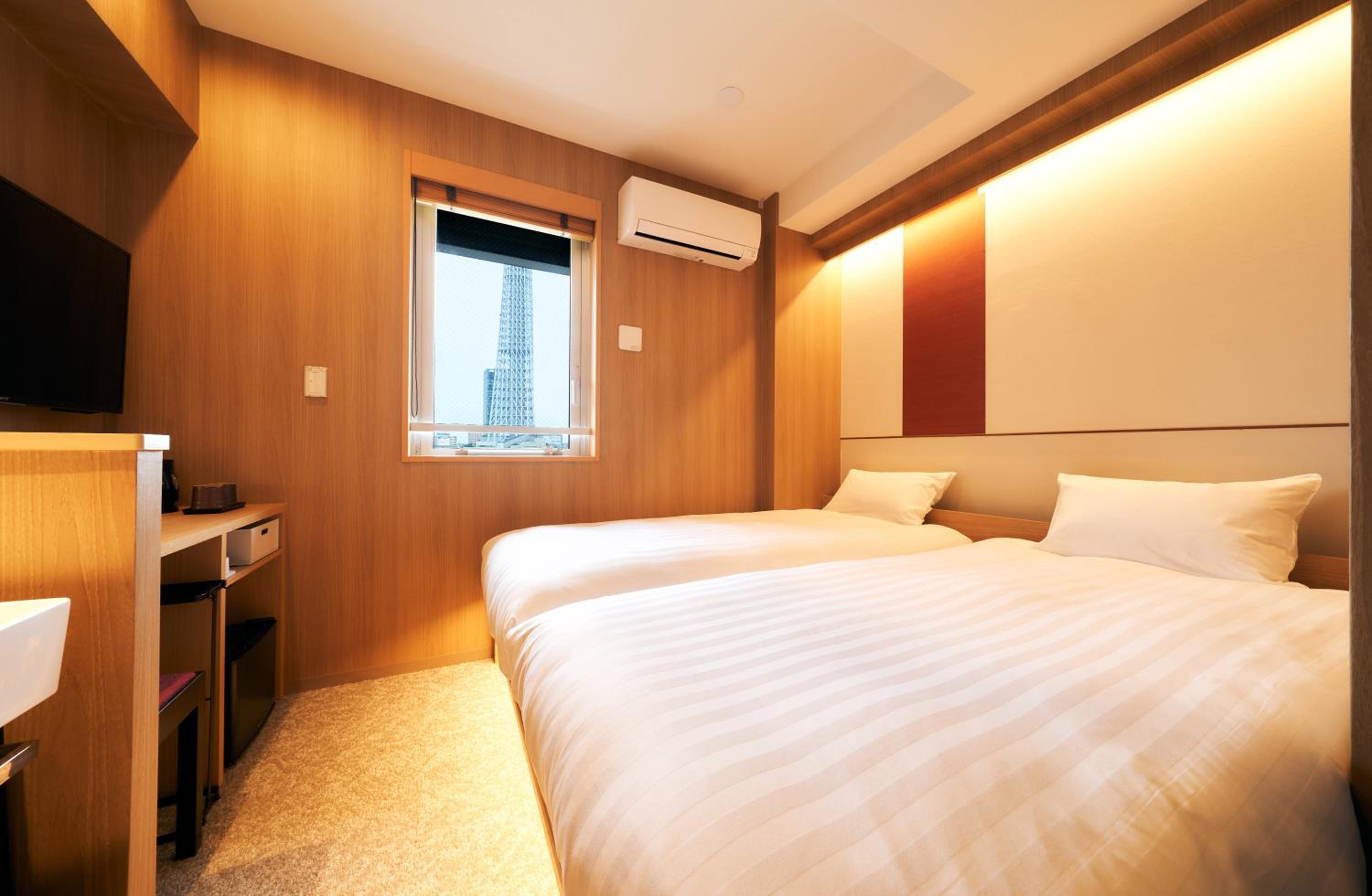 Room, Twin Beds, Tokyo Sky Tree View, Top Floor