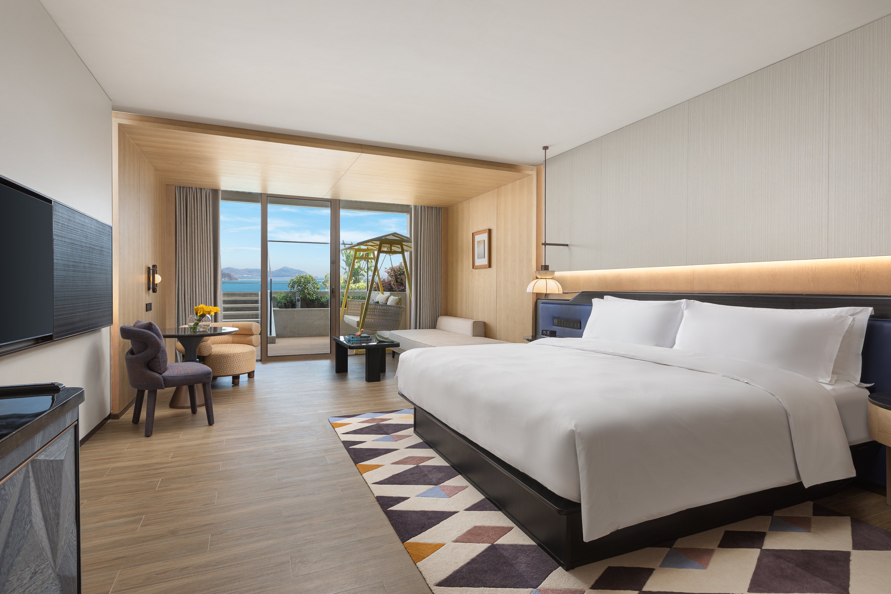 Premium, King Bed, Ocean View, Outdoor Pool