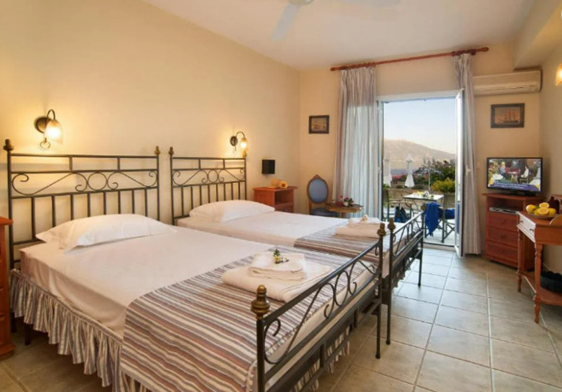 Room, Twin Beds, Side Sea View