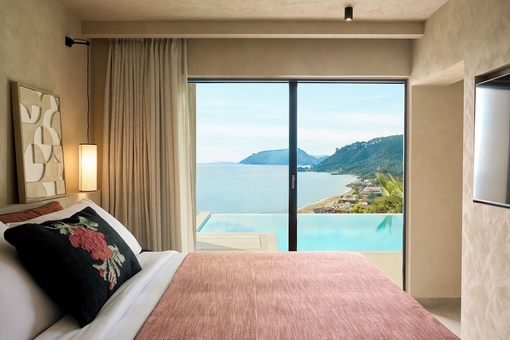 Open Plan, Suite, King Bed, Sea View, Sofa, Private Pool