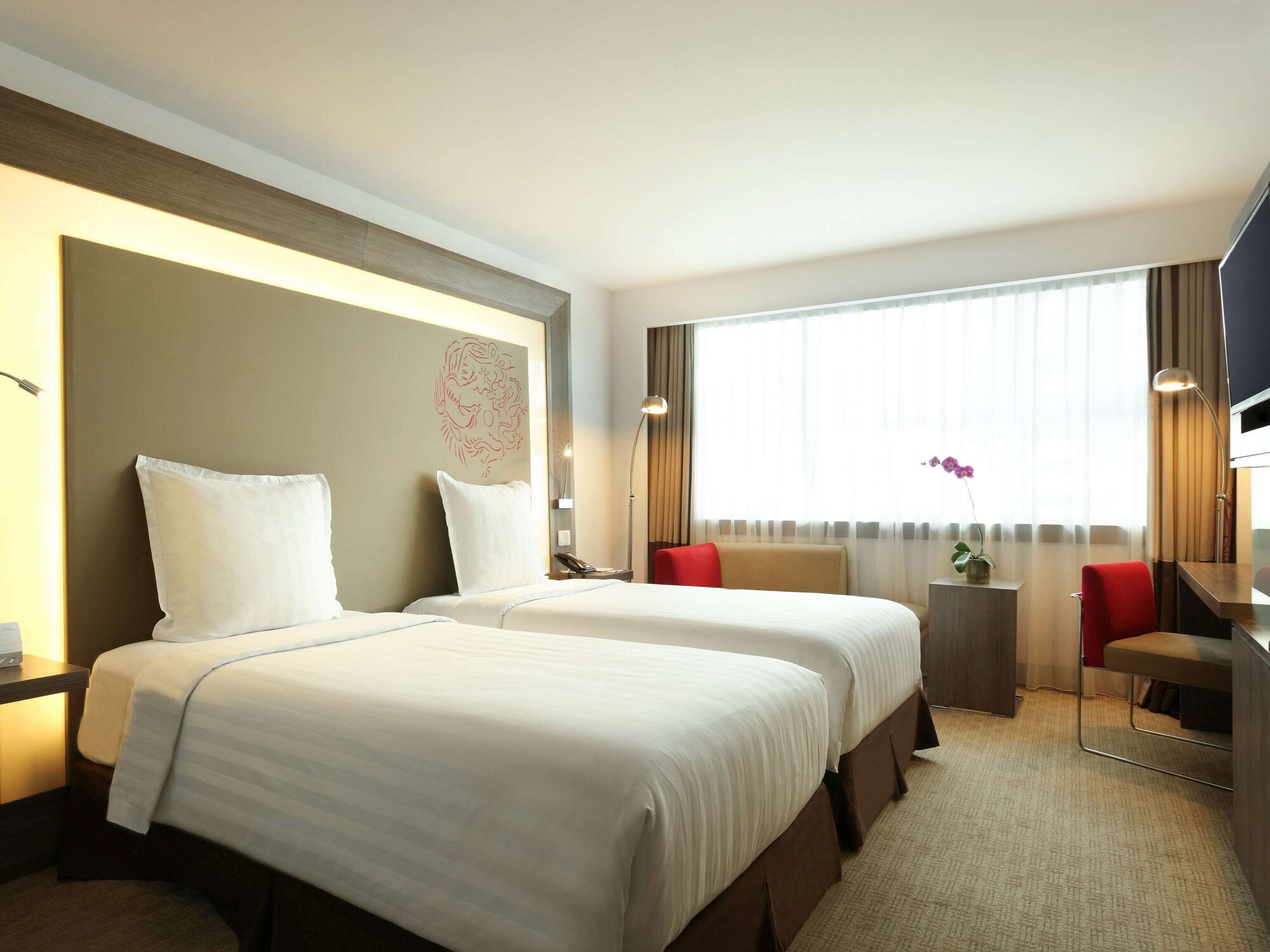 Premier, Twin Beds, Executive Level، Novotel Jakarta Gajah Mada 6/8