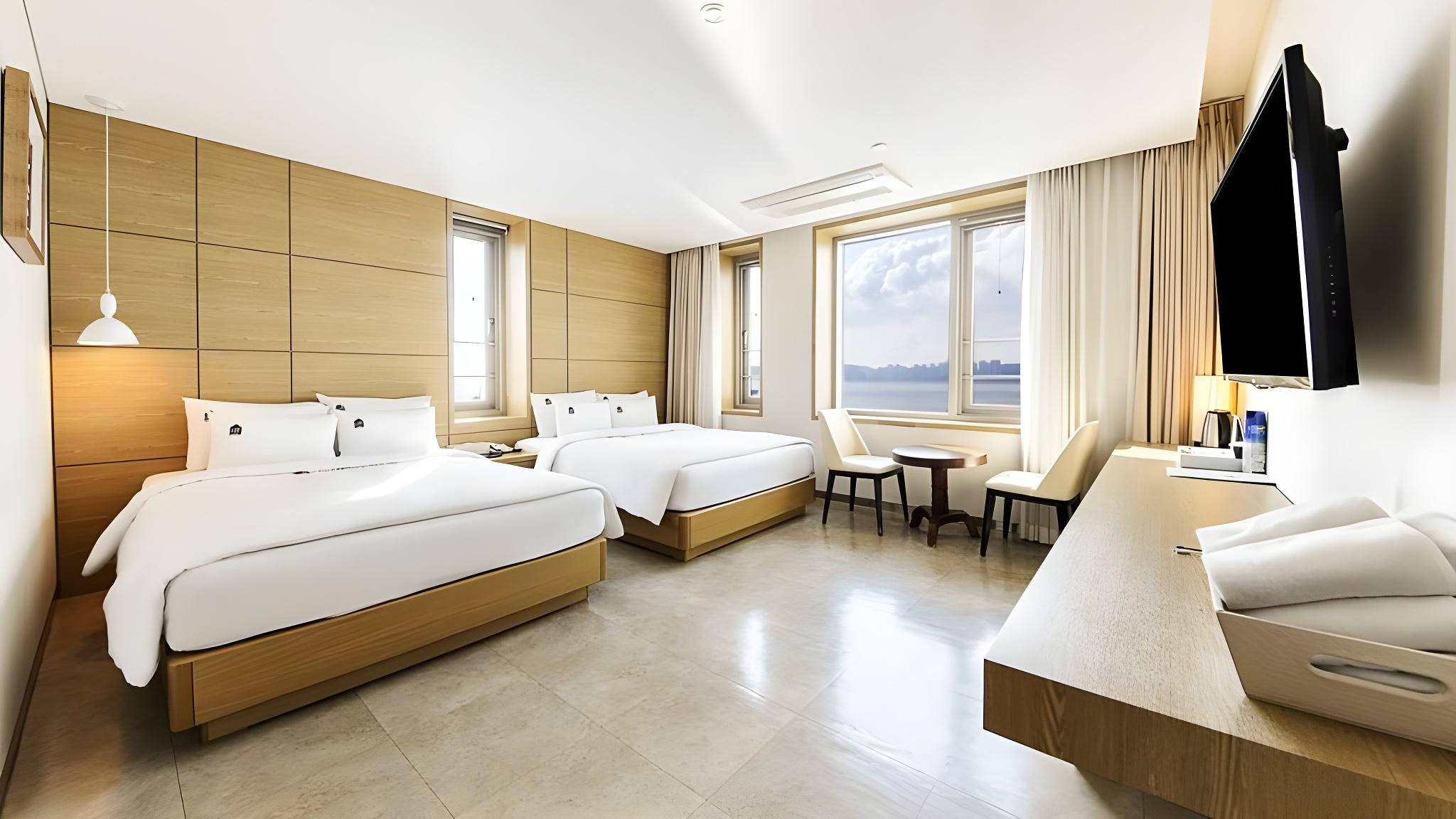 غرفة عائلية بسريرين مزدوجين، Benikea The Bliss Hotel 2/2