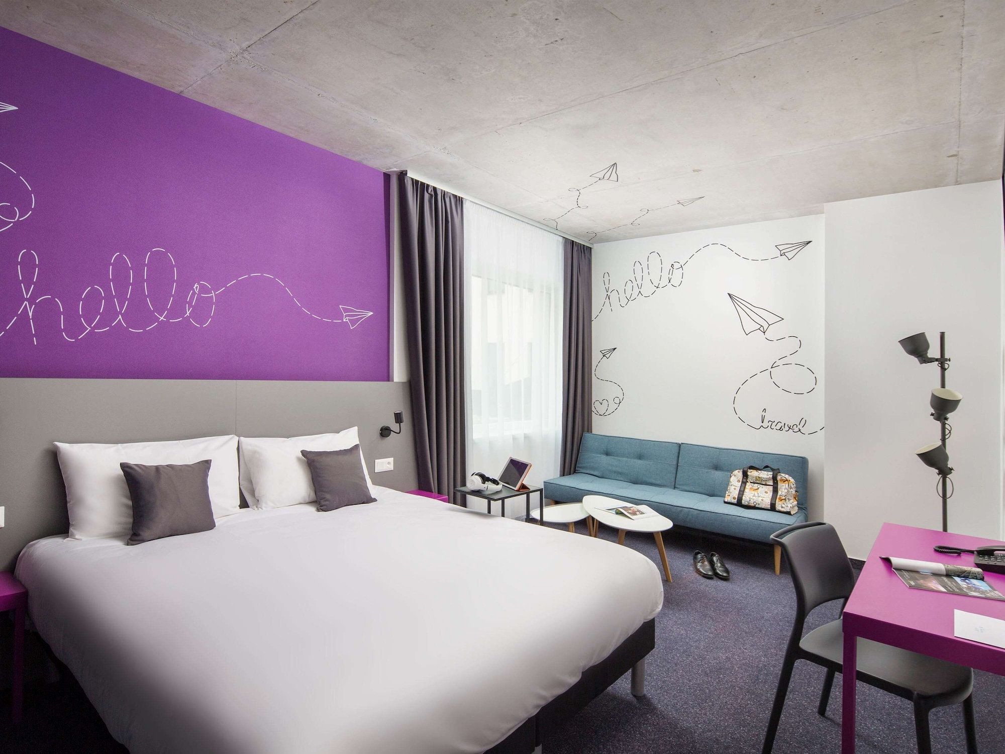 JUNIOR SUITE, DOUBLE BED, SOFA