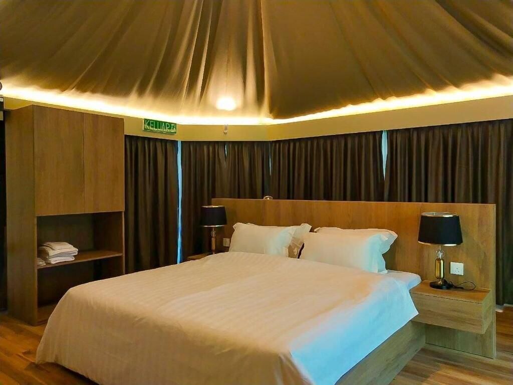 Tent, Villa, King Bed