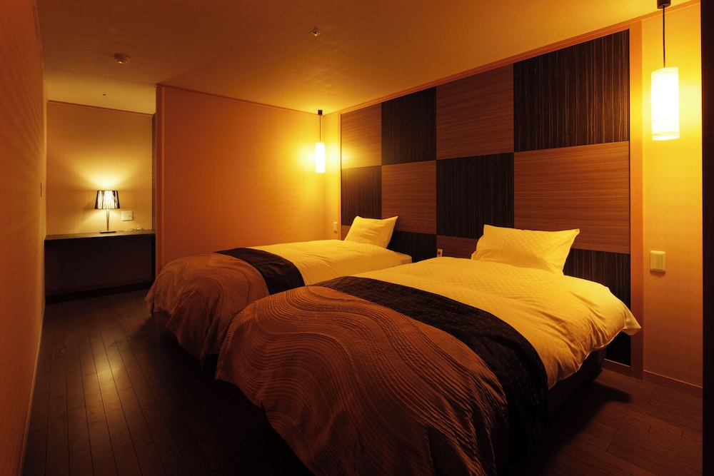 Suite, Twin Beds, Outdoor Bath