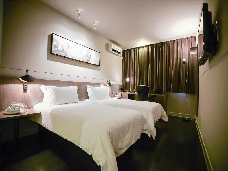 غرفة بسريرين منفصلين، Jinjiang Inn Select (Shanghai Nanjing Road Pedestrian Street) 2/2