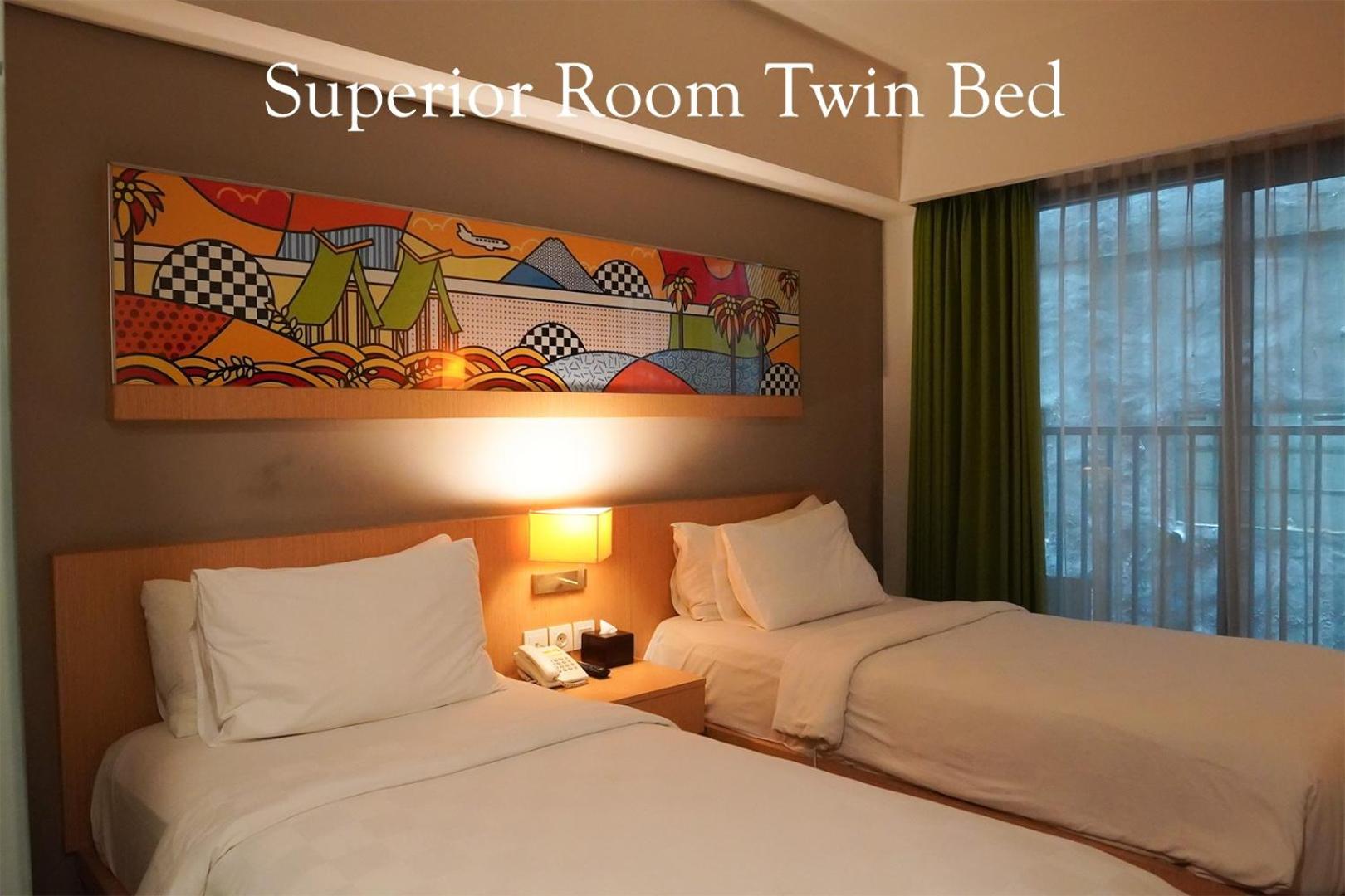 غرفة سوبيريور بسرير مزدوج أو سريرين منفصلين، G Sign Style Hotel Kuta Tuban 7/9