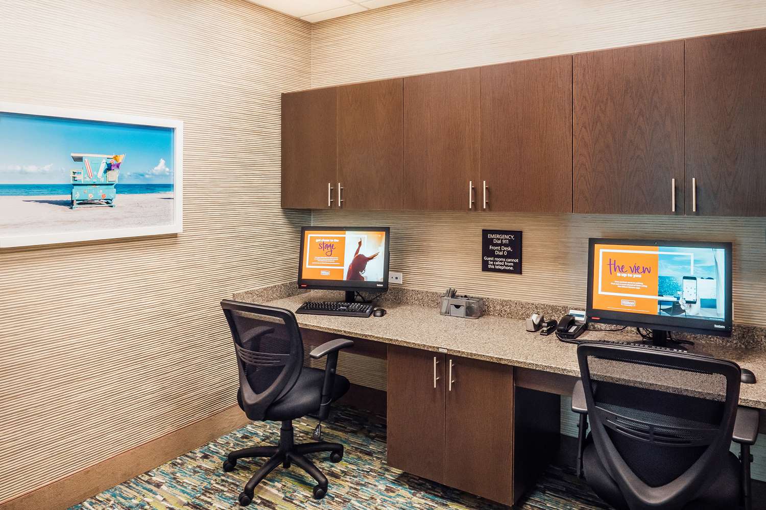 work area